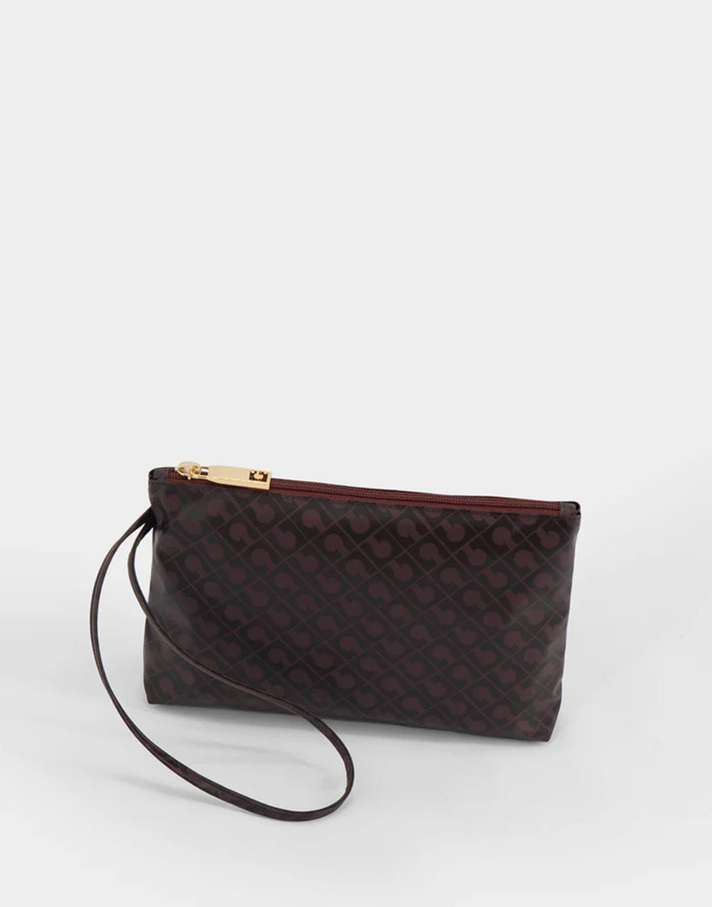GHERARDINI Zipper Pouch Media in Softy Bordeaux