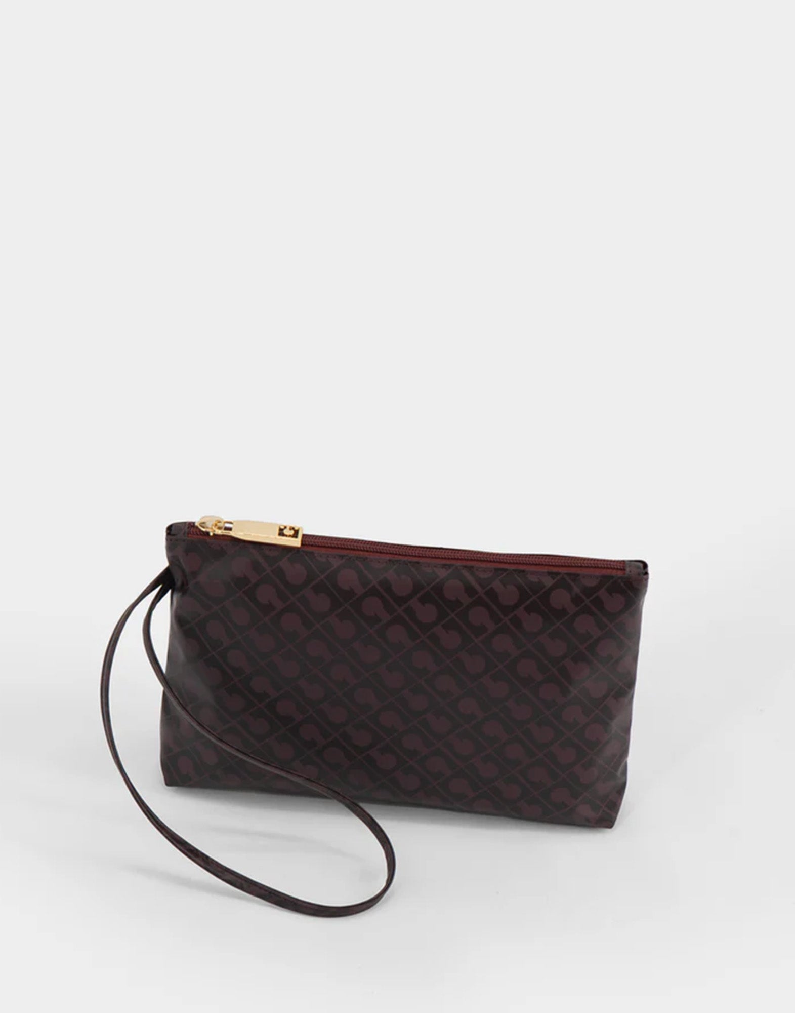 GHERARDINI Zipper Pouch Media in Softy Bordeaux