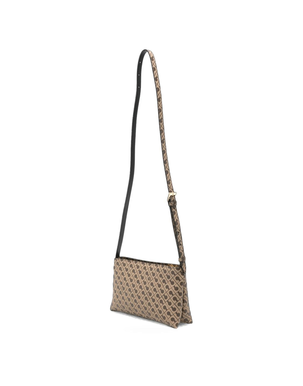 GHERARDINI Borsa a Tracolla in Millerighe Moka