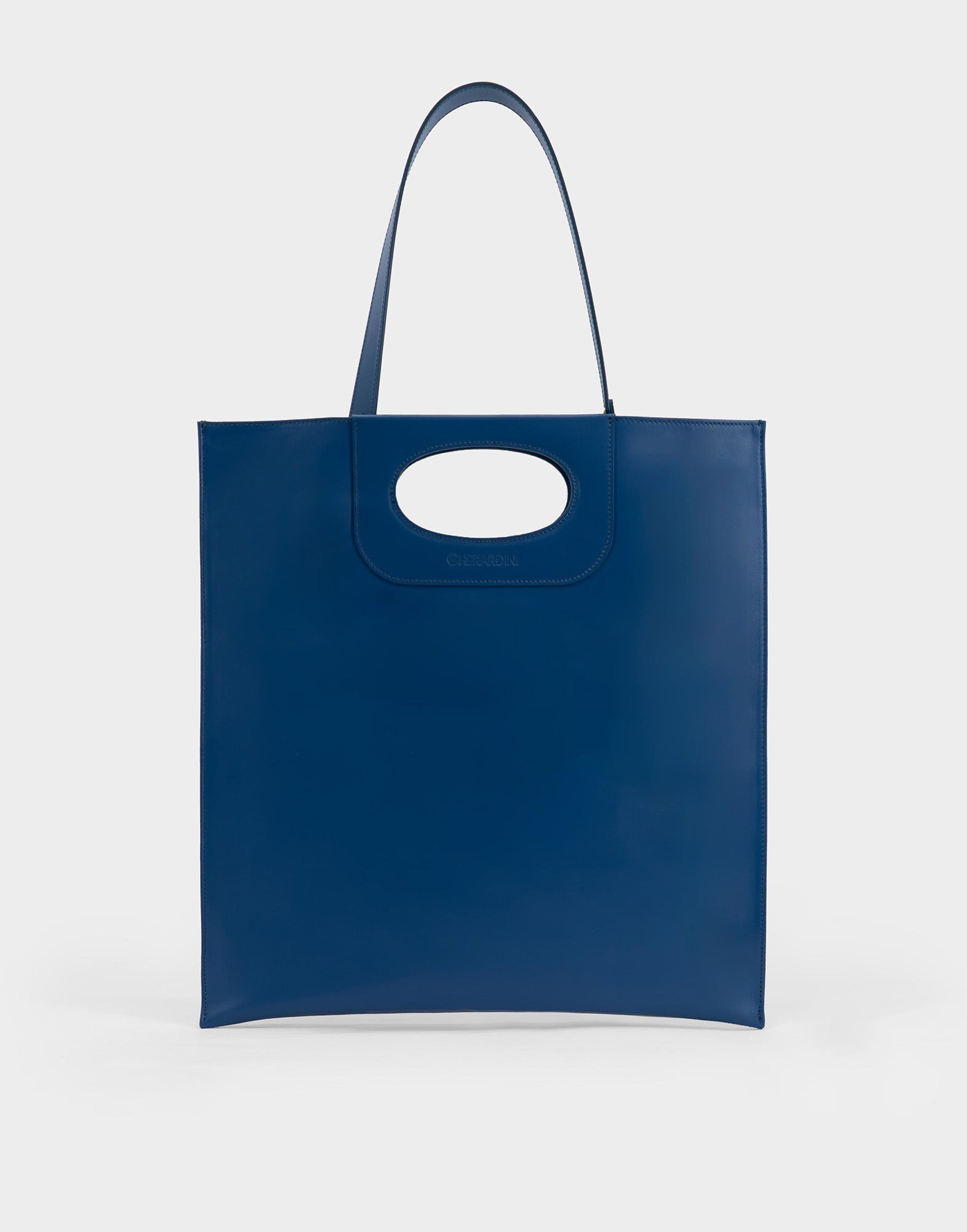 GHERARDINI Piattina in Vitello Edizione Limitata Blu Elettrico