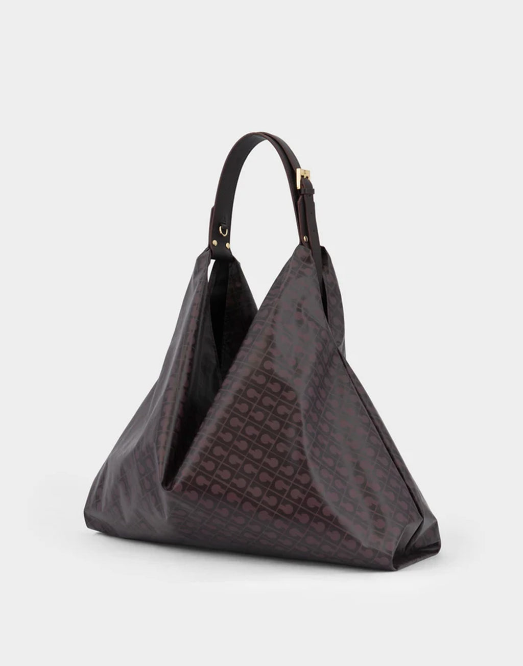 GHERARDINI Borsa a Spalla Amazzonia in Tessuto Softy Bordeaux