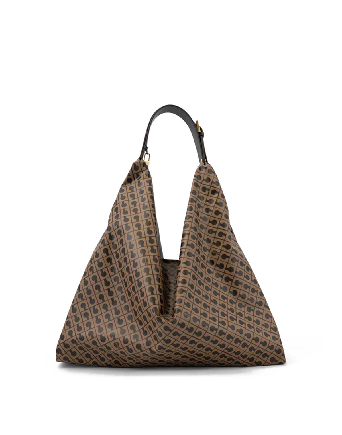GHERARDINI Borsa a Spalla Amazzonia in Tessuto Softy Toffee