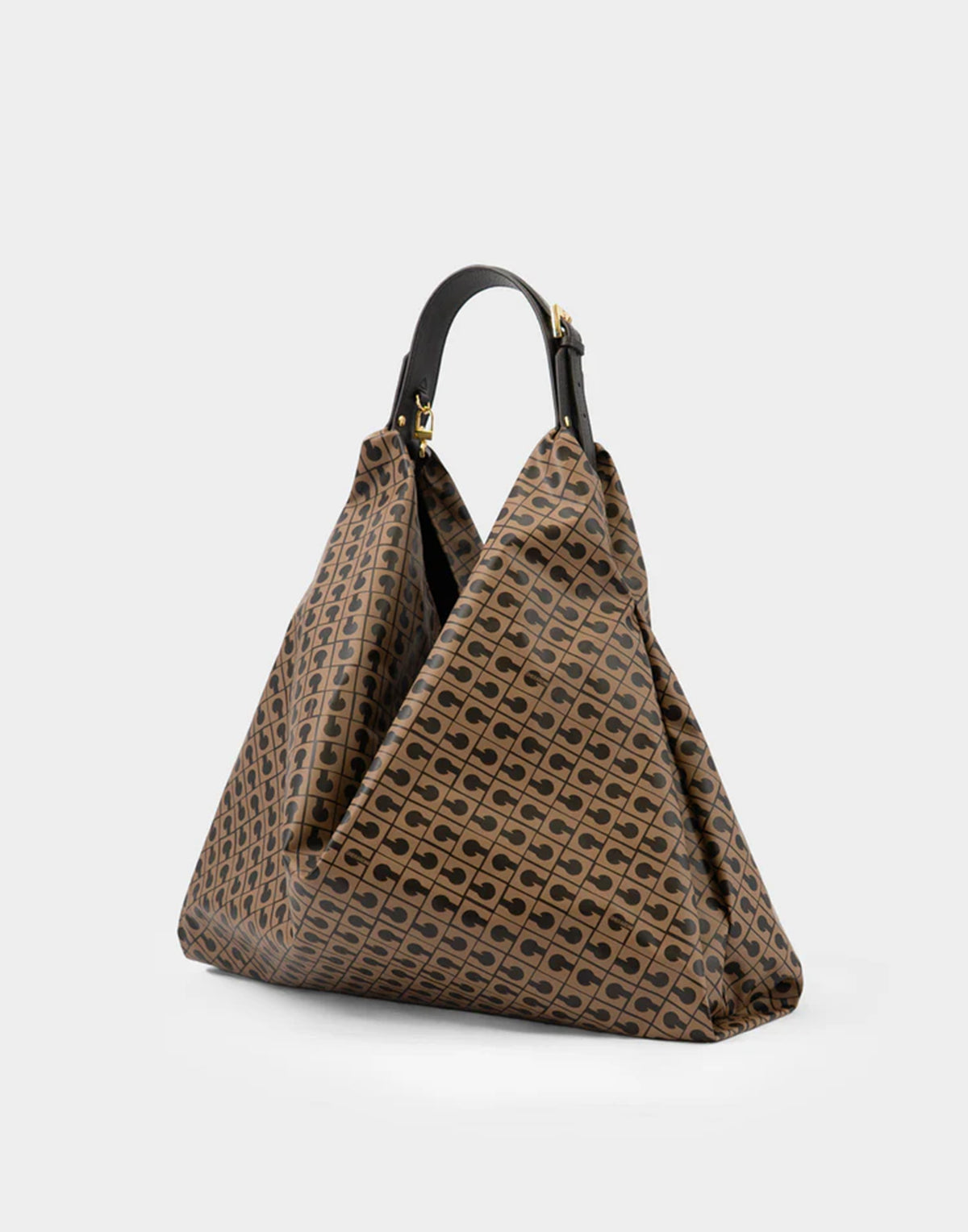 GHERARDINI Borsa a Spalla Amazzonia in Tessuto Softy Toffee