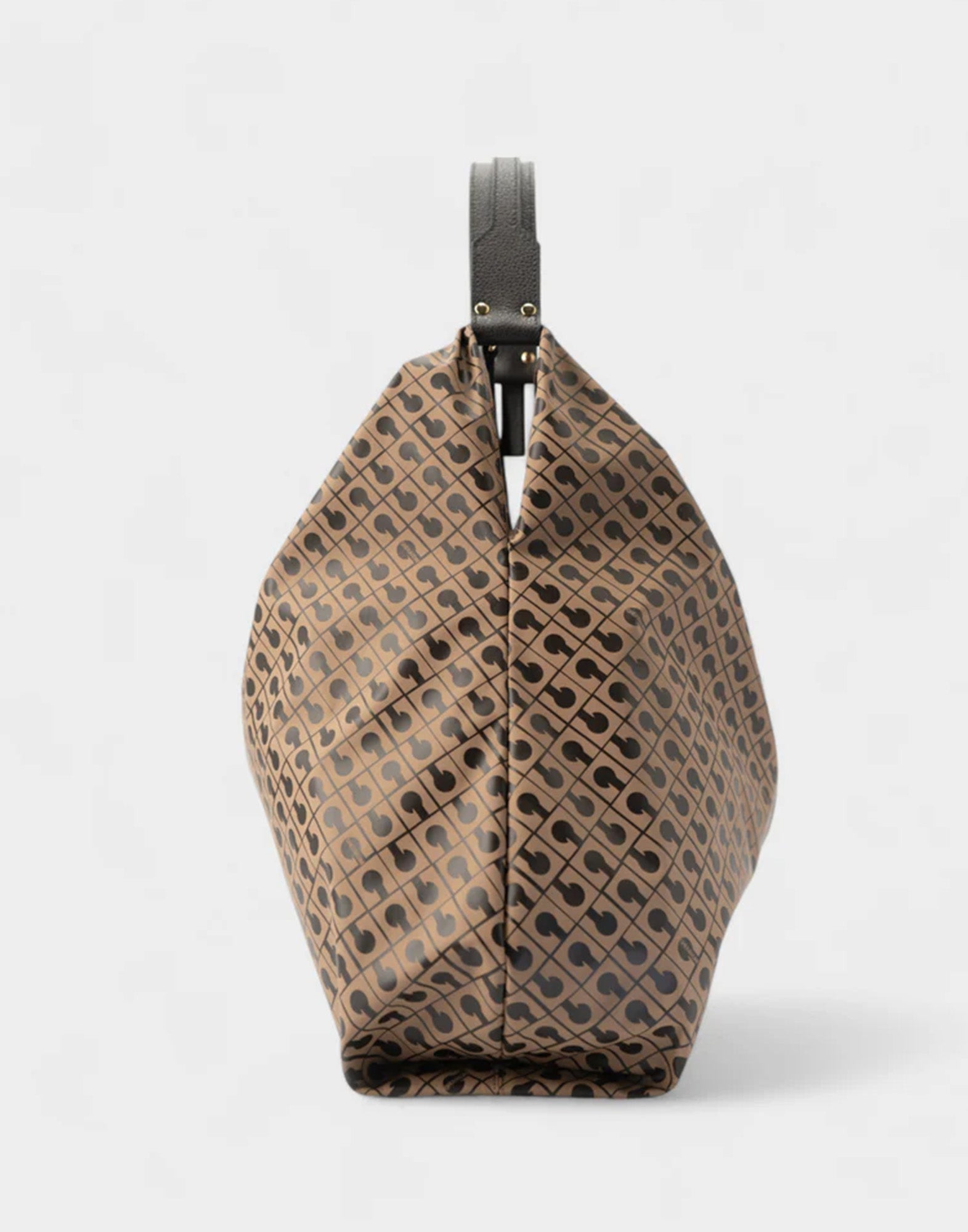 GHERARDINI Borsa a Spalla Amazzonia in Tessuto Softy Toffee