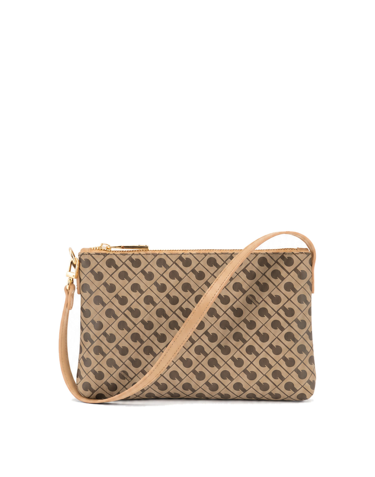 GHERARDINI Mini Pochette in Millerighe Vacchetta