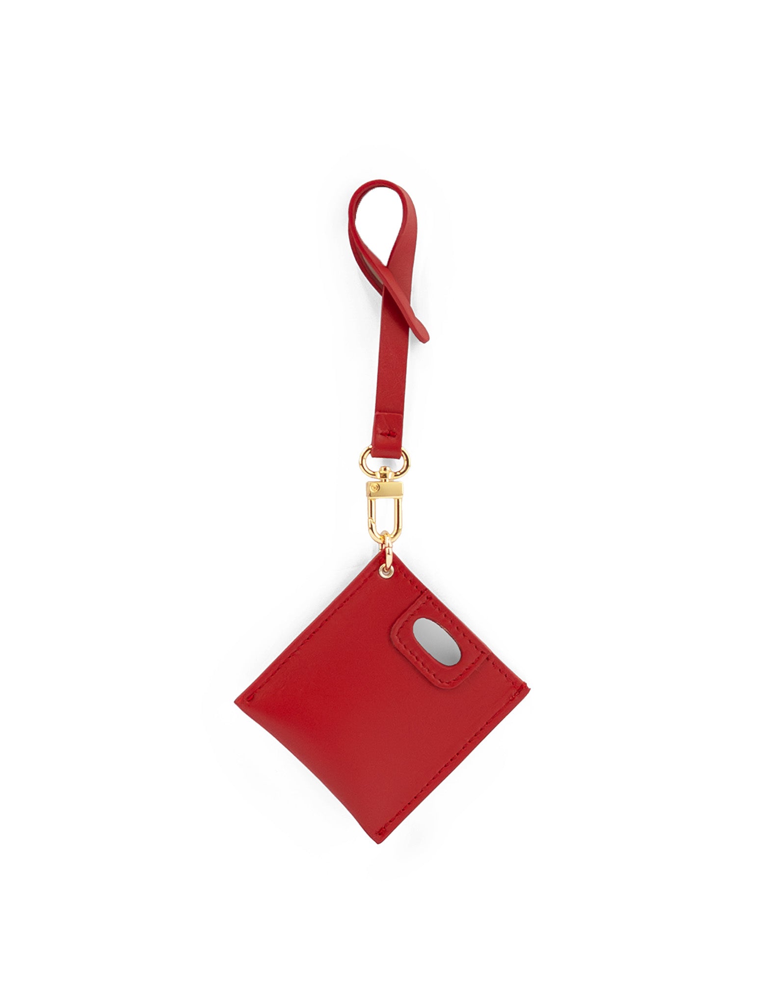 GHERARDINI Piattina Charm in Pelle Red