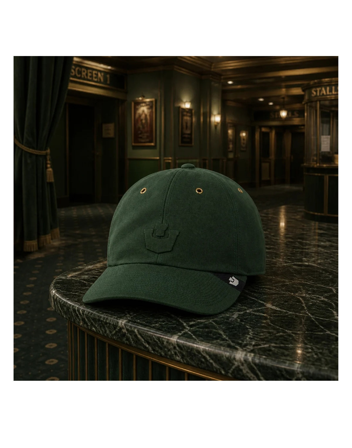 GOORIN BROS Cappellino Papa Wordmark Castle Verde