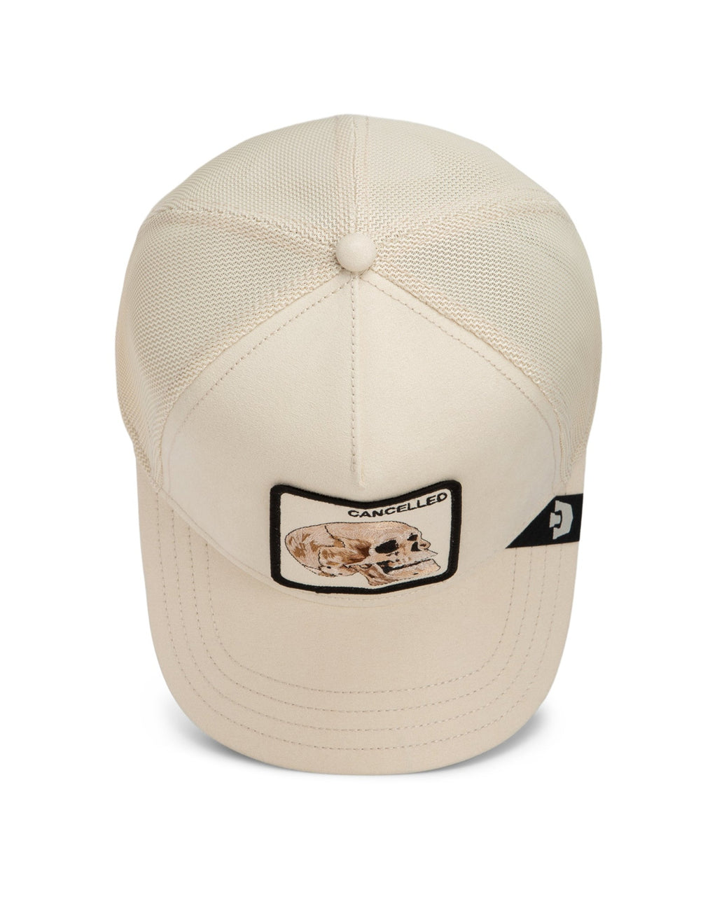 GOORIN BROS Cappellino Trucker Suede Cancelled Skull