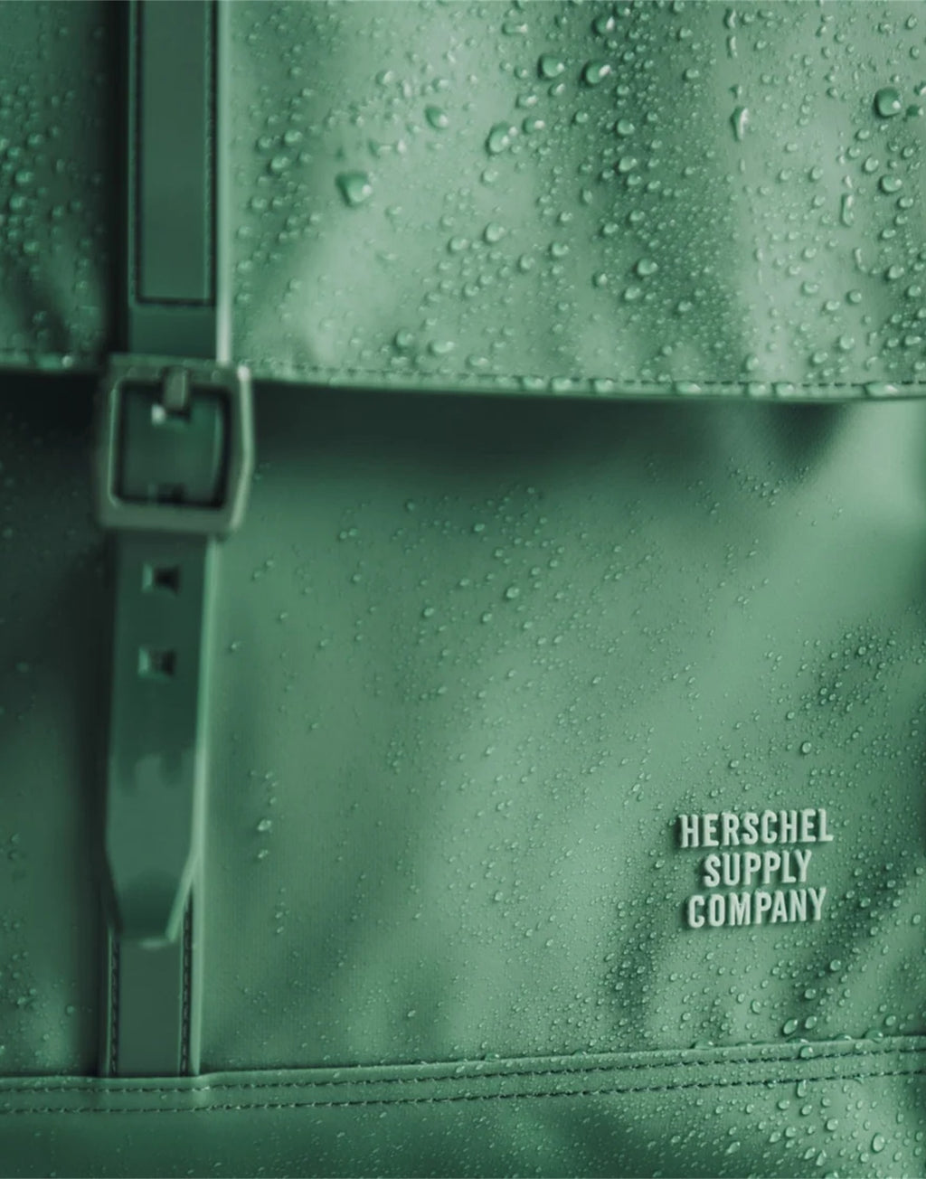 HERSCHEL Zaino City Weather Resistant Duck Green