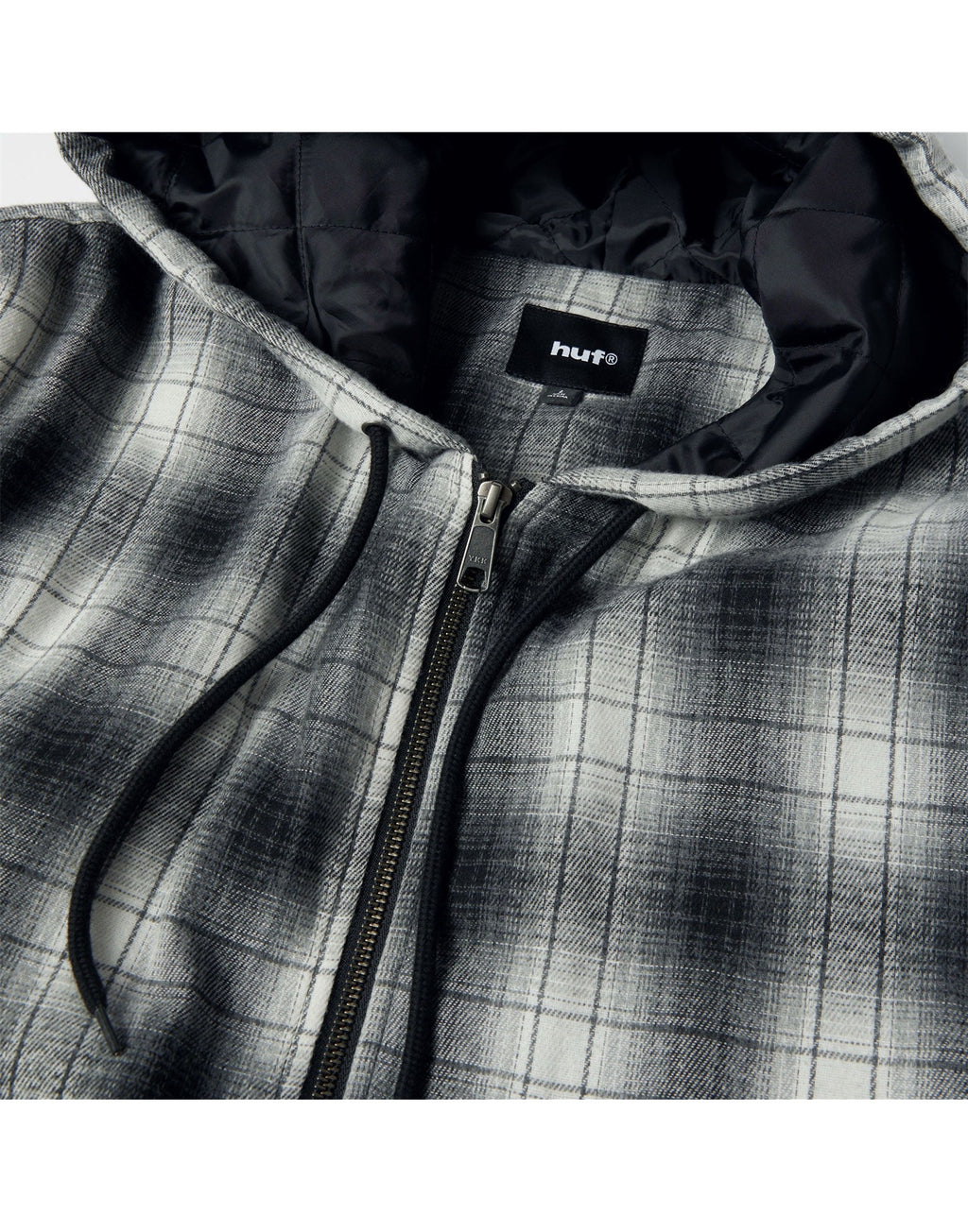 HUF Giacca Durango Work a Quadri Black