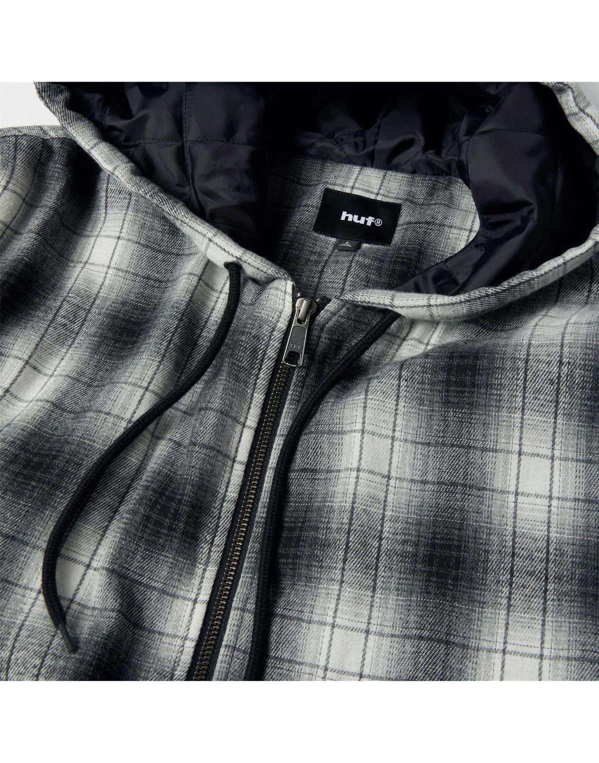 HUF Giacca Durango Work a Quadri Black