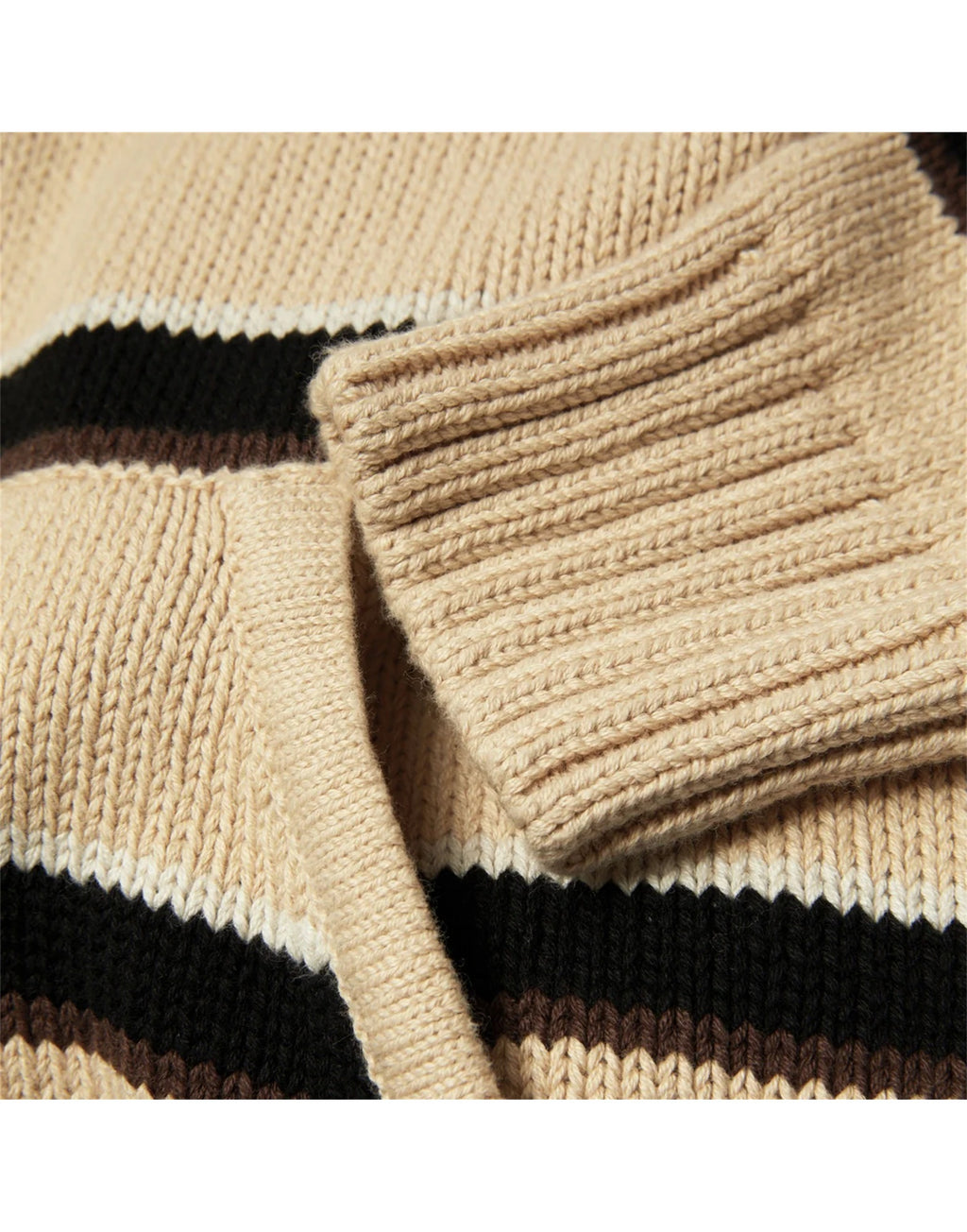 HUF Cardigan Banks con Cappuccio Tan
