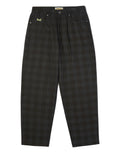 HUF Pantaloni Cromer a Quadri Black