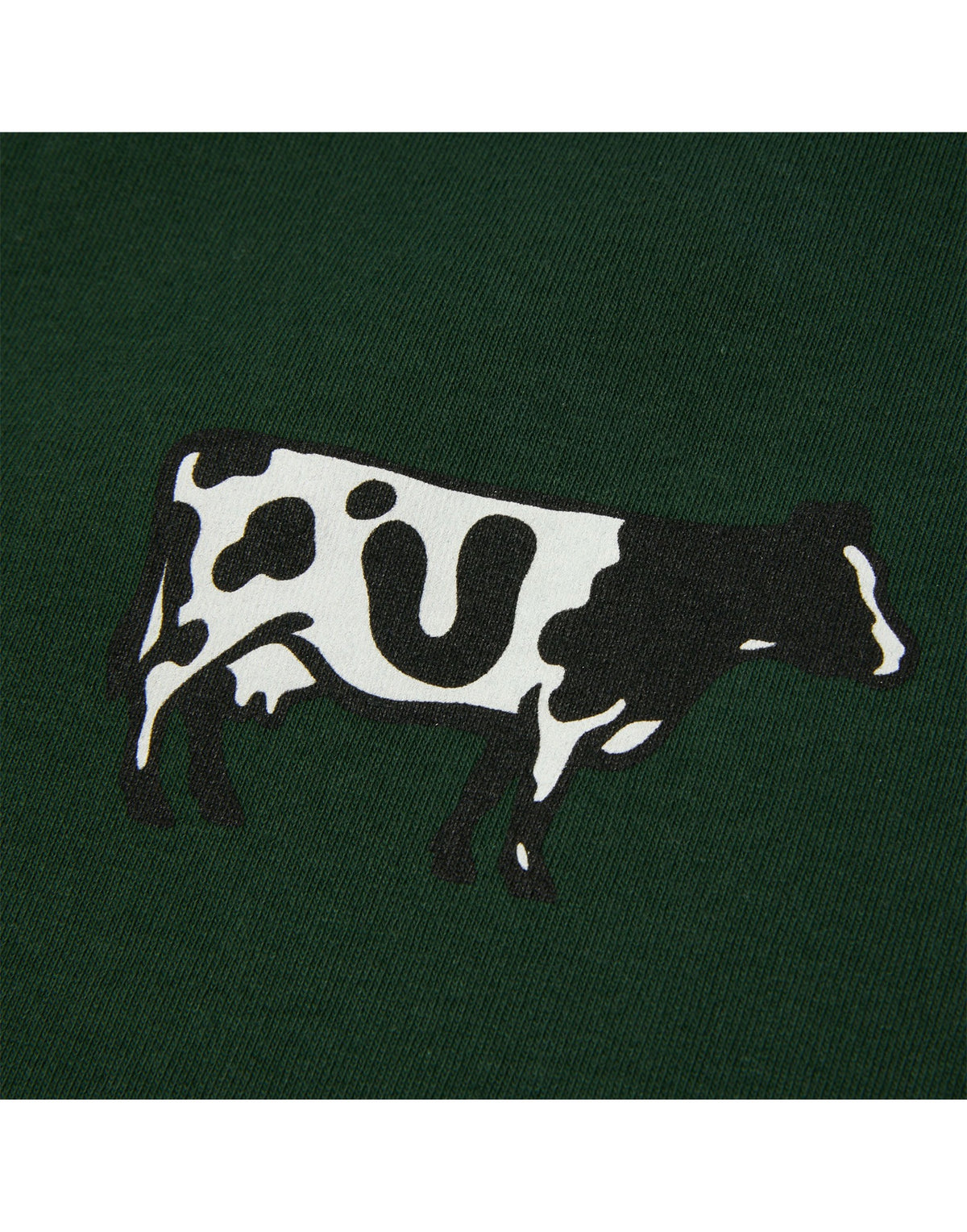 HUF T-shirt Moo Forest Green