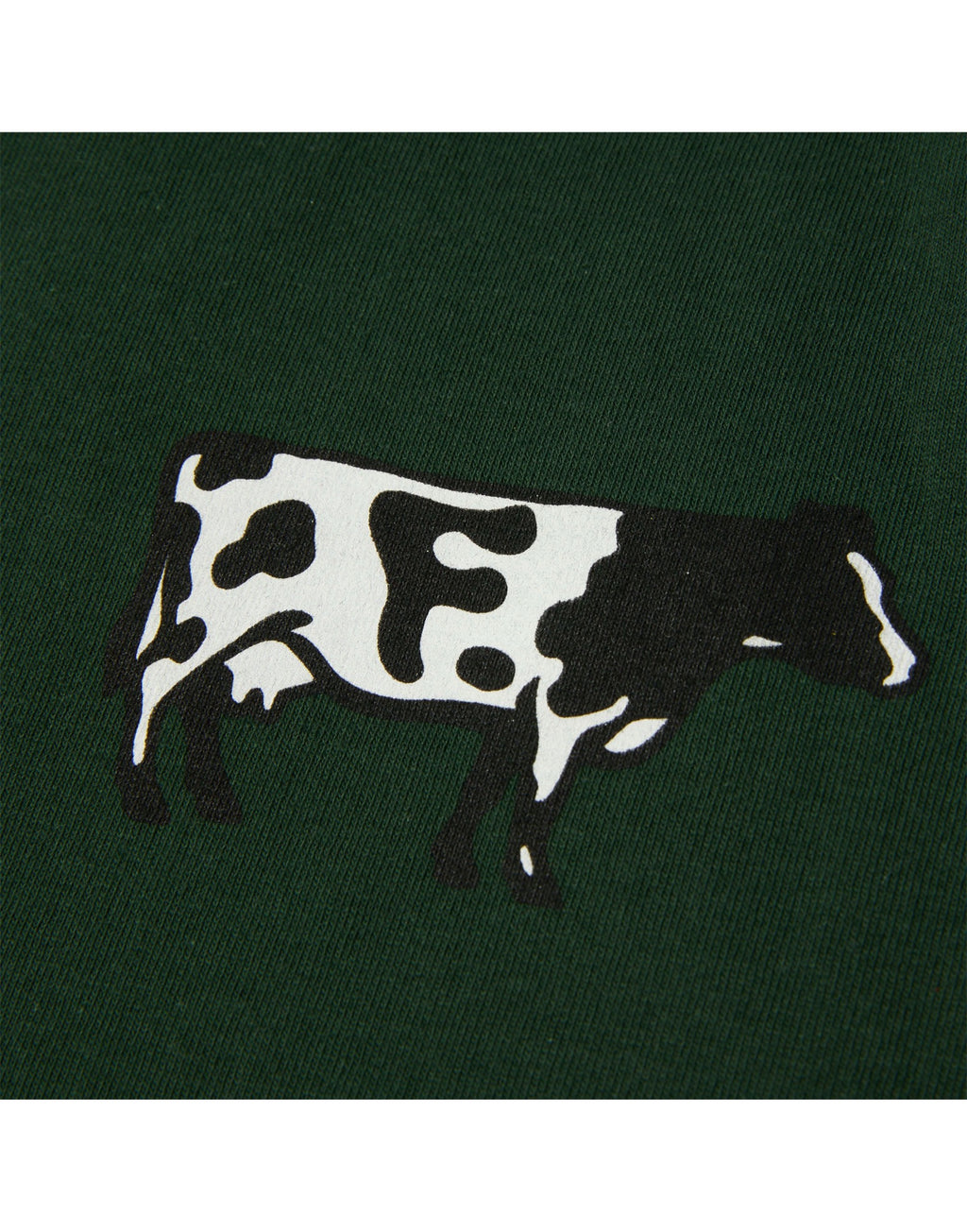 HUF T-shirt Moo Forest Green