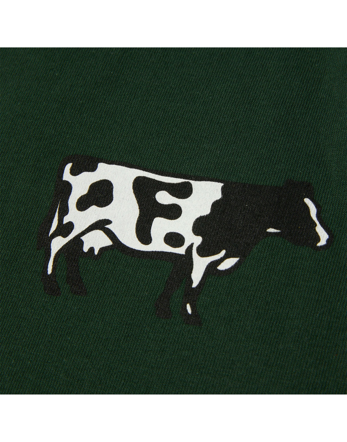 HUF T-shirt Moo Forest Green
