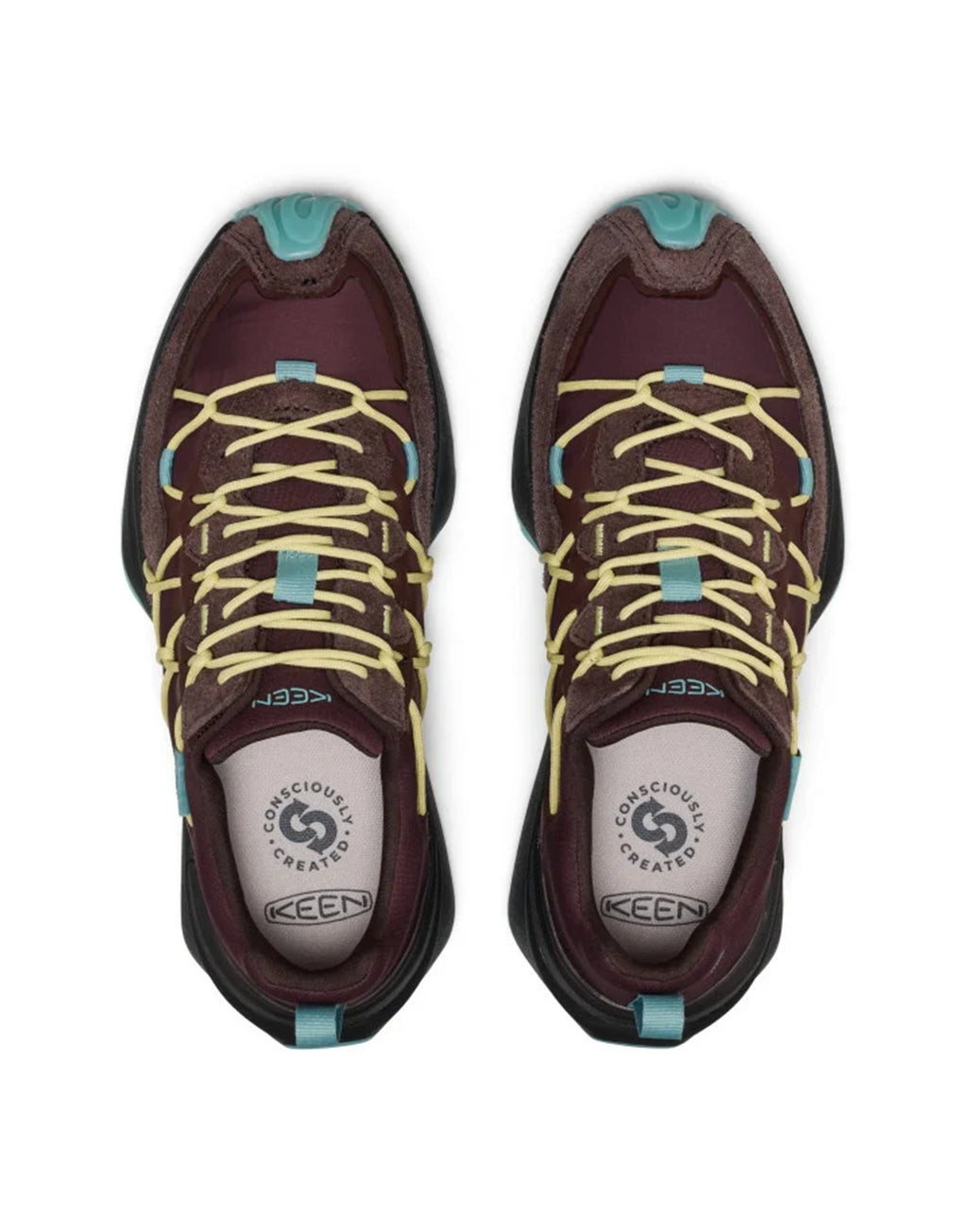 KEEN Sneaker UNEEK Trekker Donna Huckleberry/Lemon Grass
