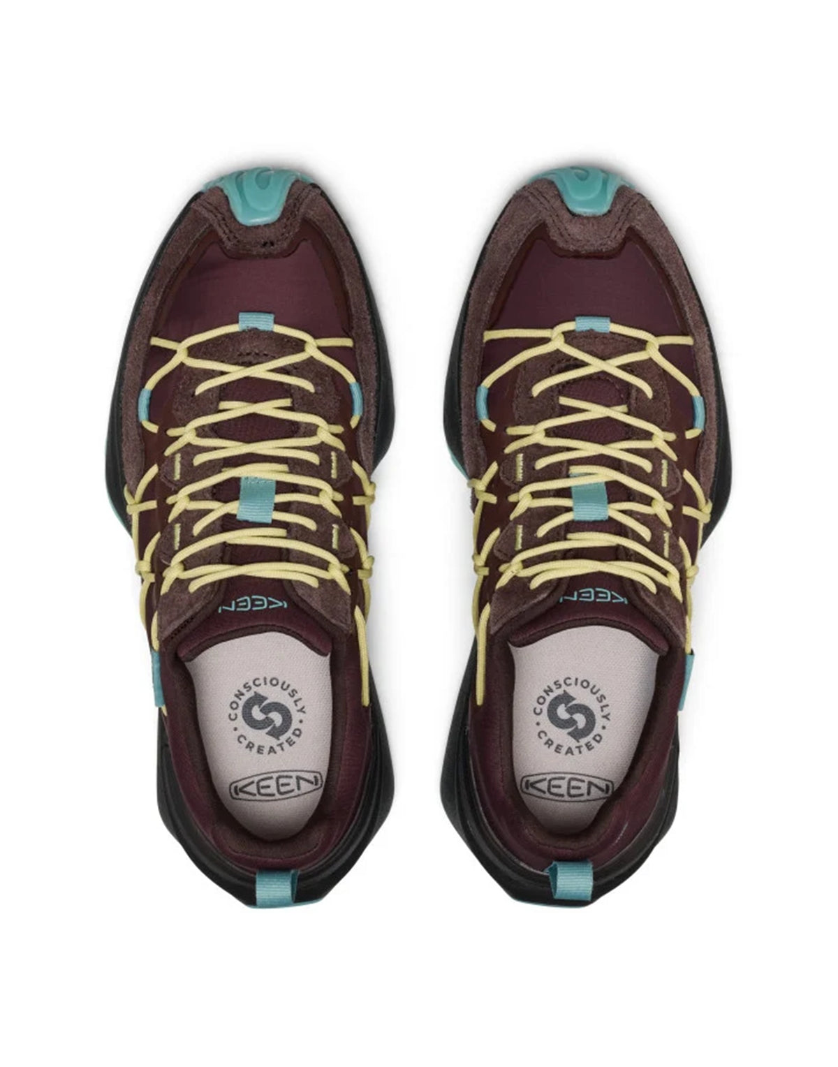 KEEN Sneaker UNEEK Trekker Donna Huckleberry/Lemon Grass
