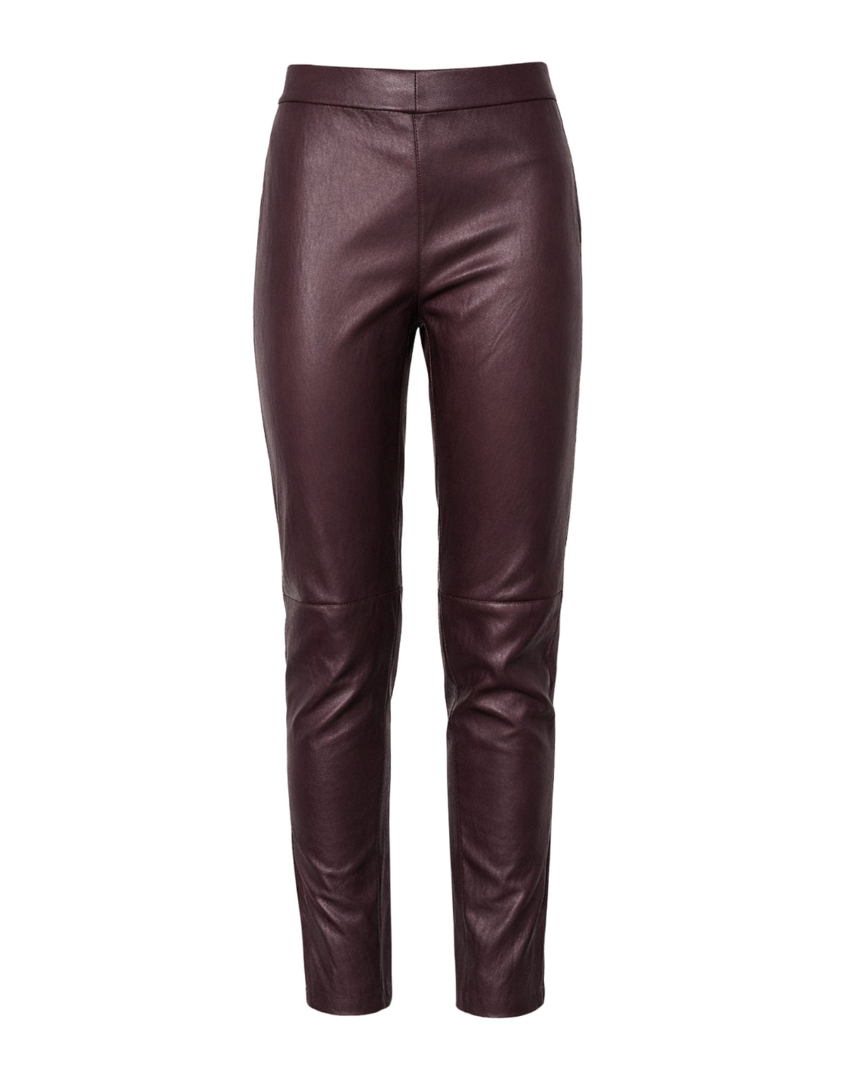 KRISTINA TI Pantaloni Slim Eco Pelle Bruciato