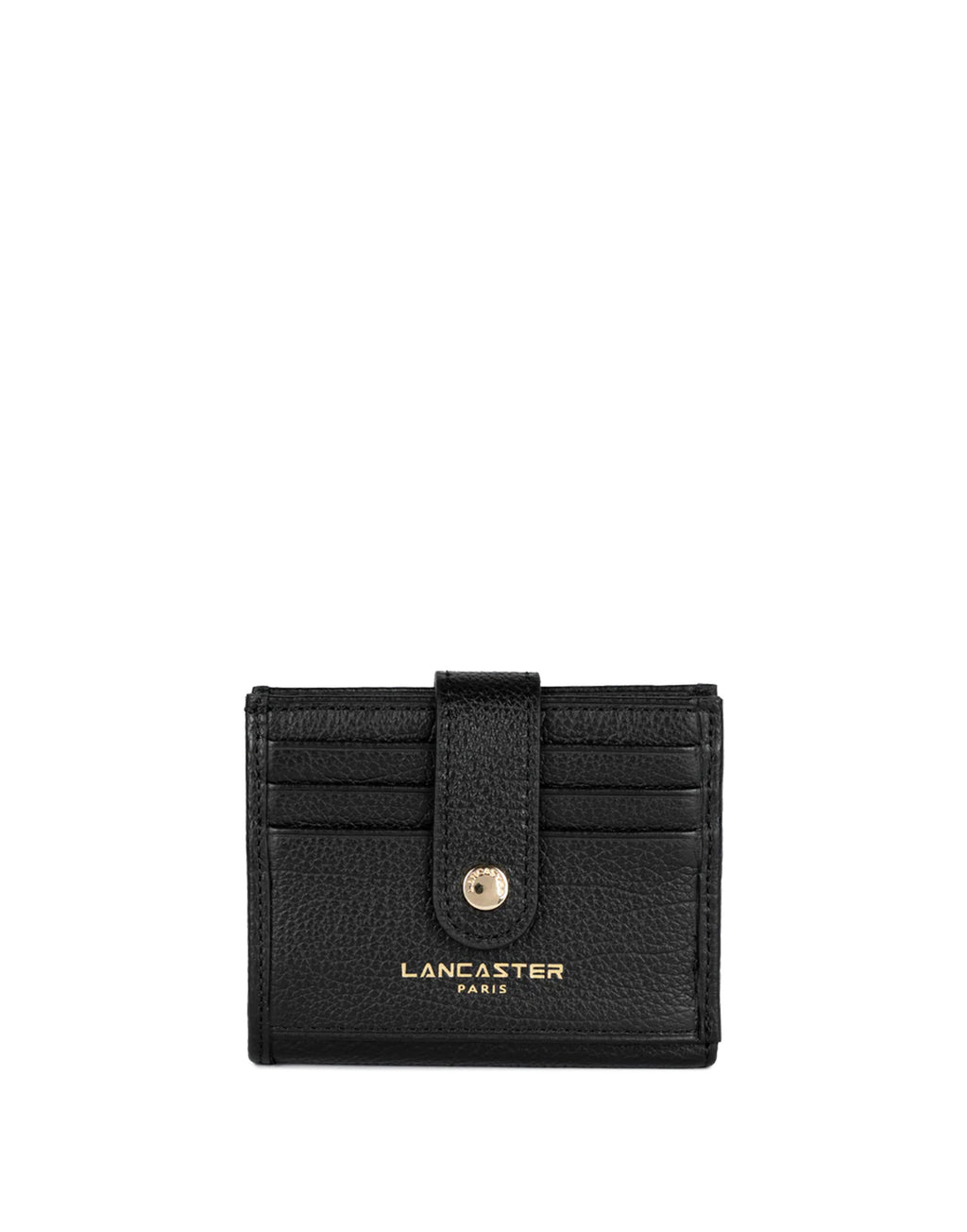 LANCASTER Portacarte con Chiusura Dune Noir