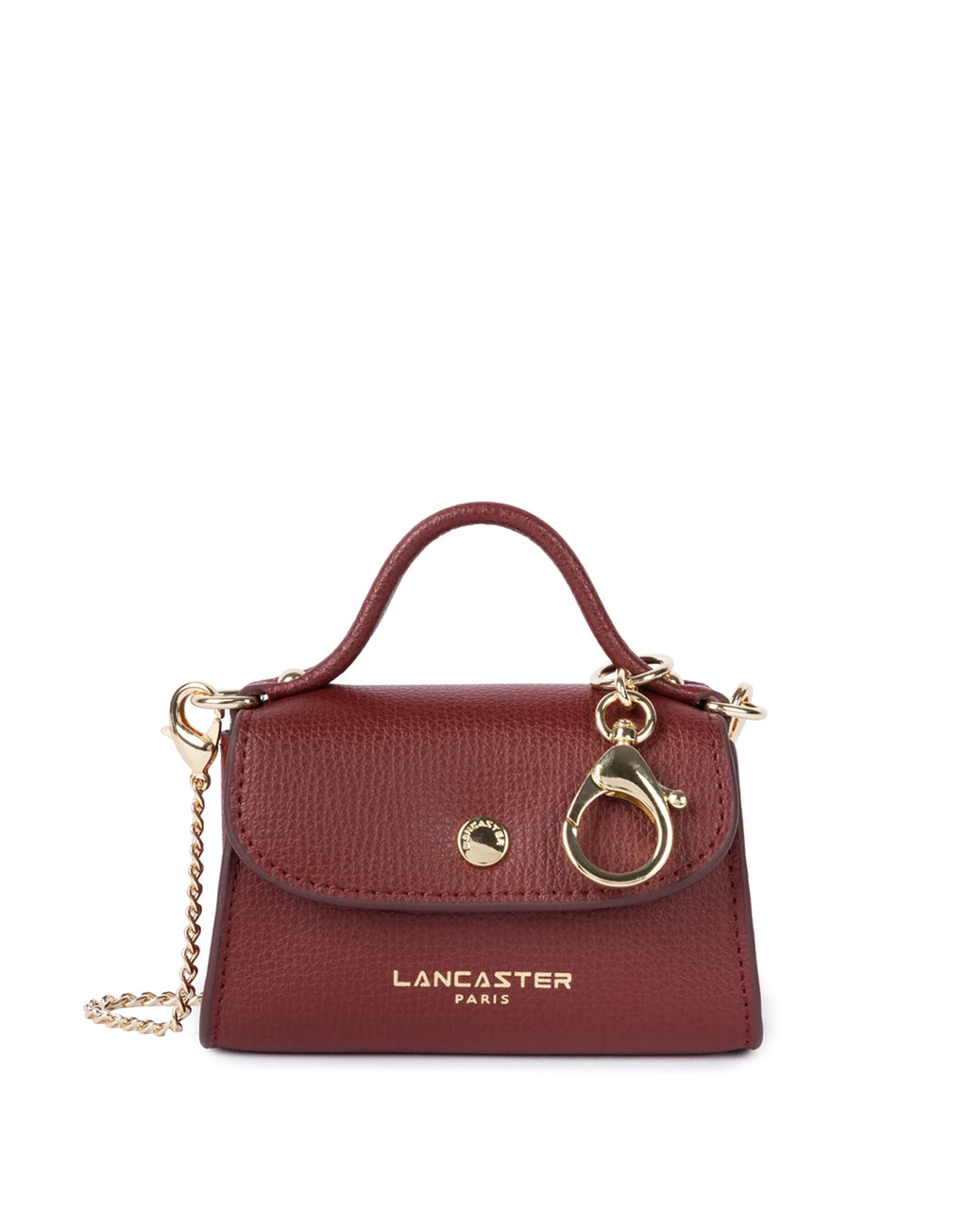 LANCASTER Portamonete Sierra PM in Pelle Granata Bordeaux