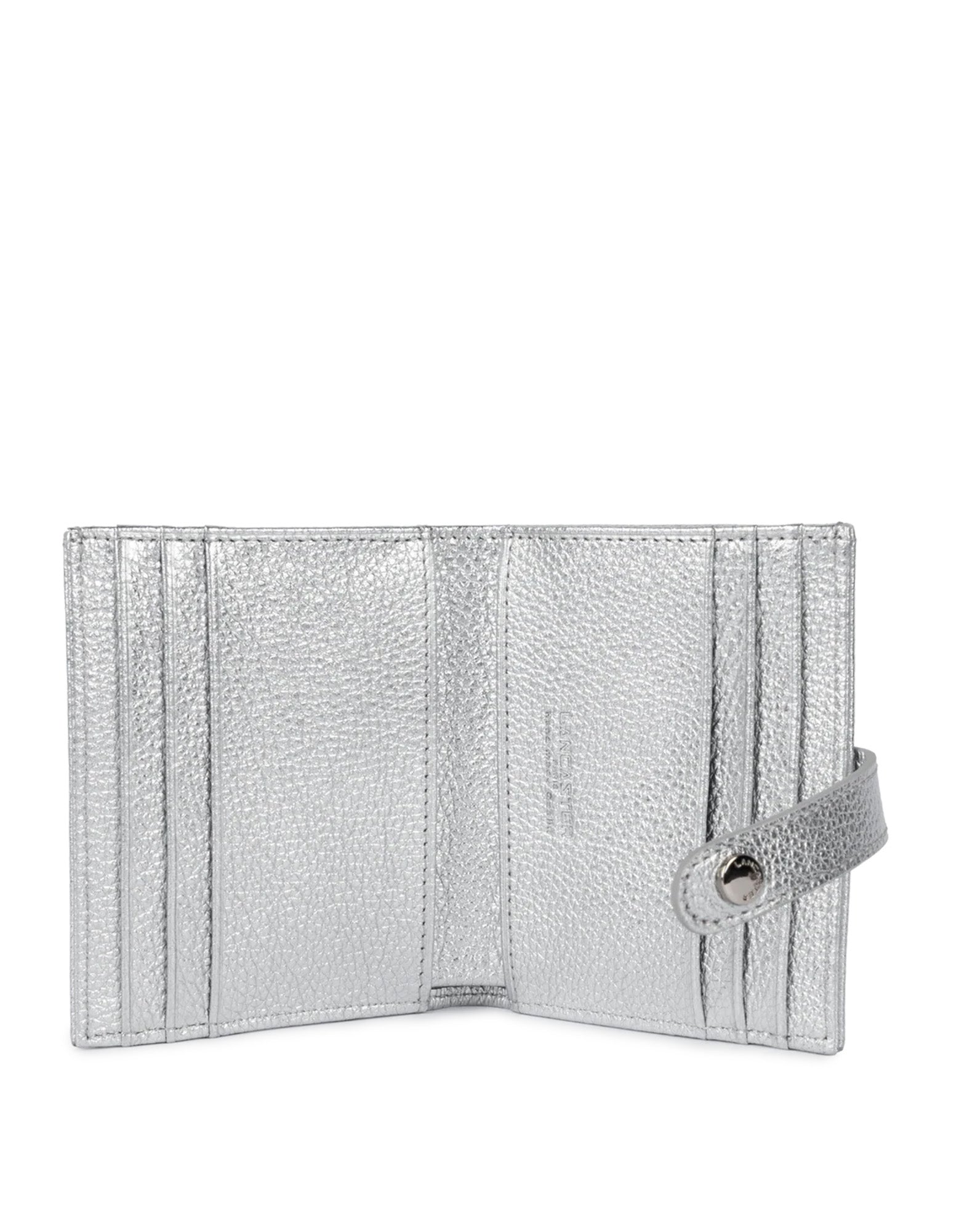 LANCASTER Milano Ana Portacarte in Pelle Granata Argent