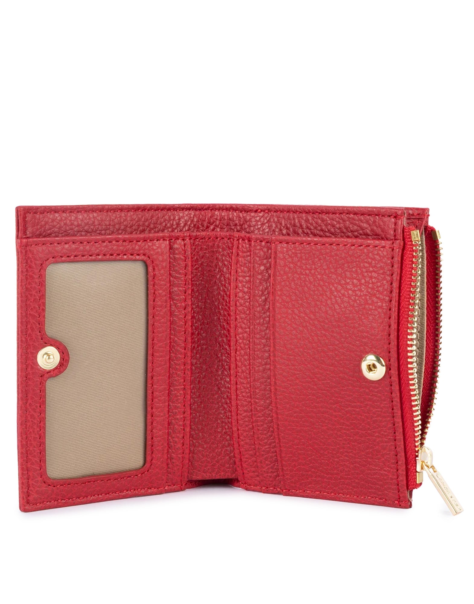 LANCASTER Portafoglio Milano Ana in Pelle Granata Rouge