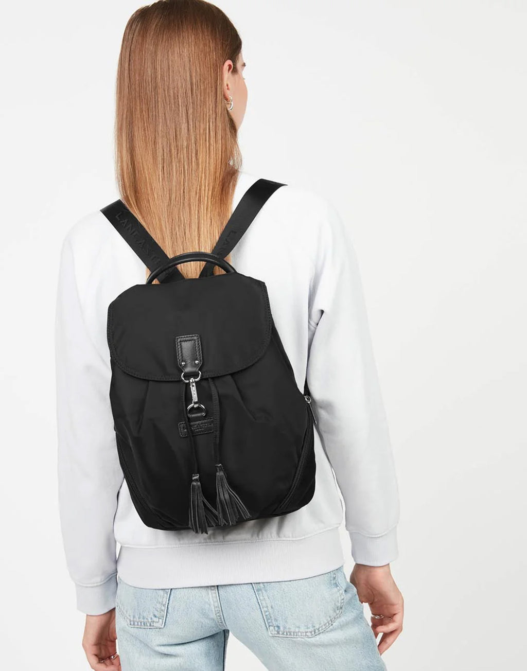 LANCASTER Zaino Basic Pompon Noir