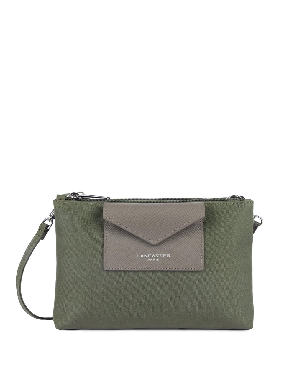 LANCASTER Smart KBA Borsa a Tracolla Kaki-Taupe