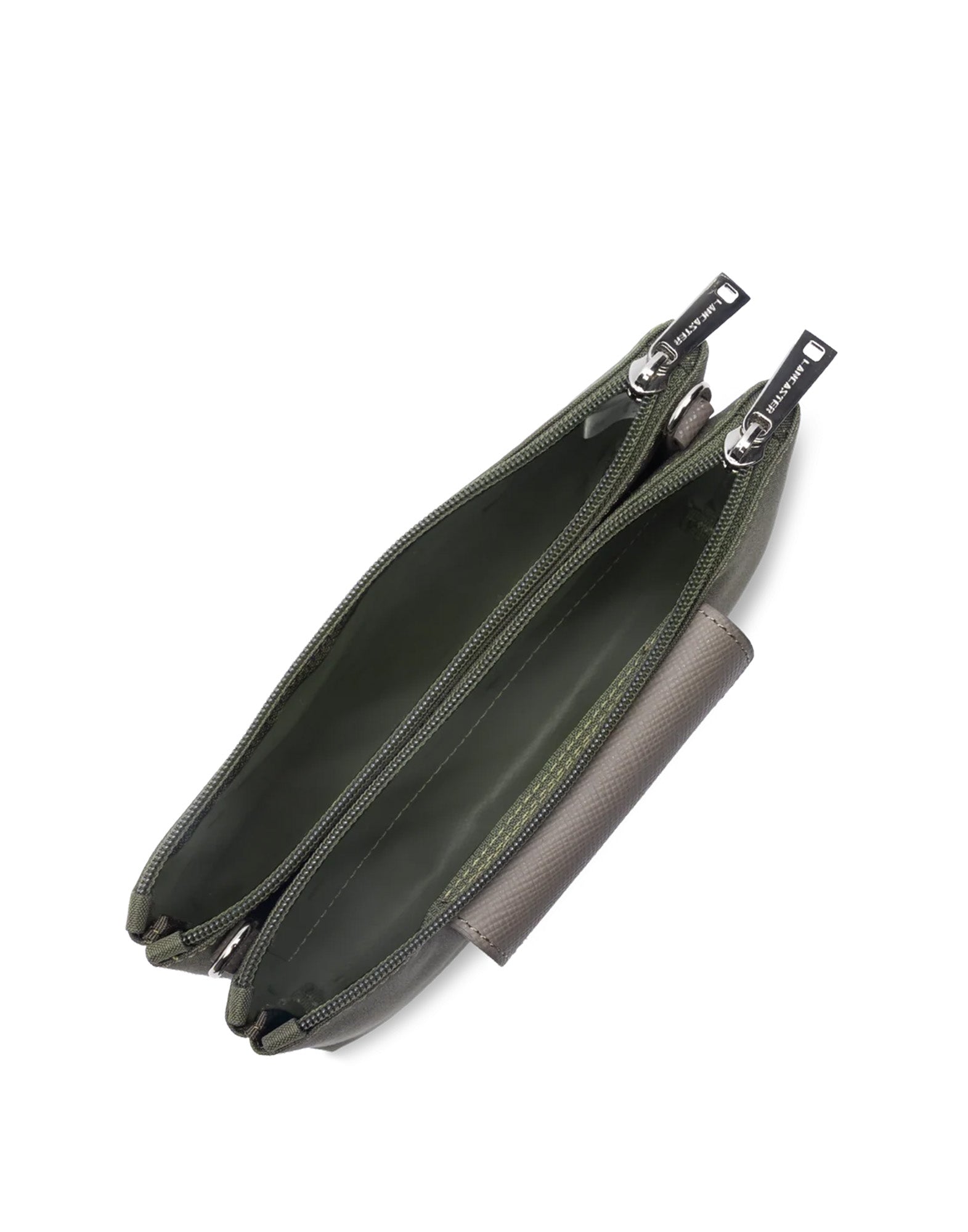 LANCASTER Smart KBA Borsa a Tracolla Kaki-Taupe