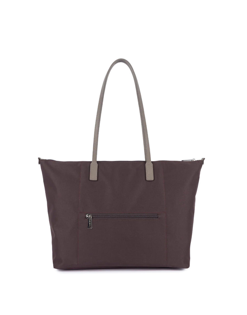 LANCASTER Smart KBA Borsa a Spalla Bordeaux-Taupe
