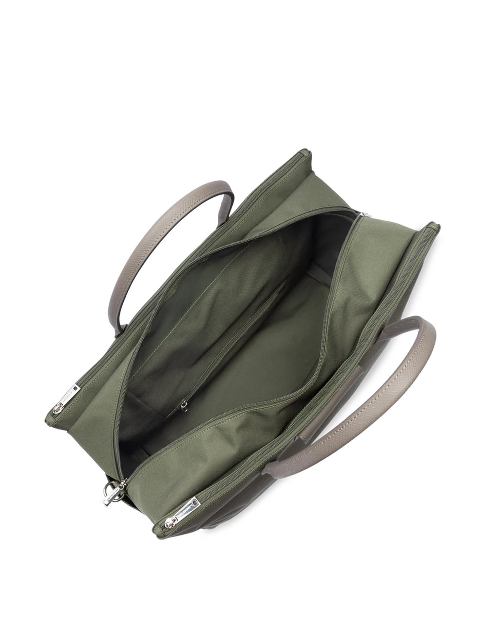 LANCASTER Smart KBA Borsa da Viaggio Kaki-Taupe