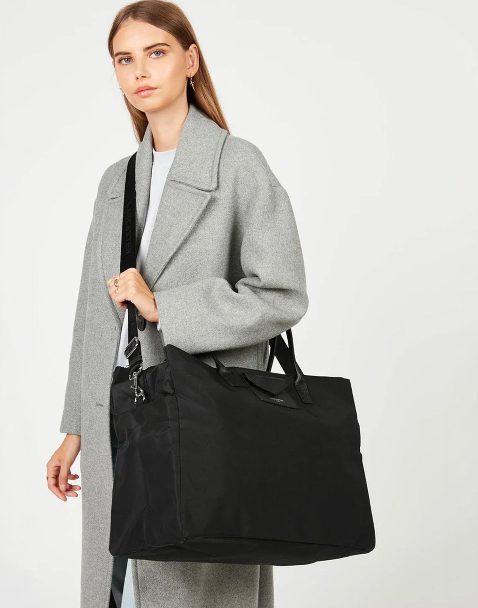 LANCASTER Smart KBA Borsa da Viaggio Noir