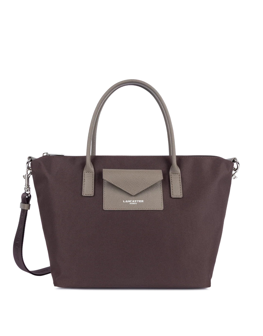 LANCASTER Smart KBA Borsa a Mano Bordeaux-Taupe