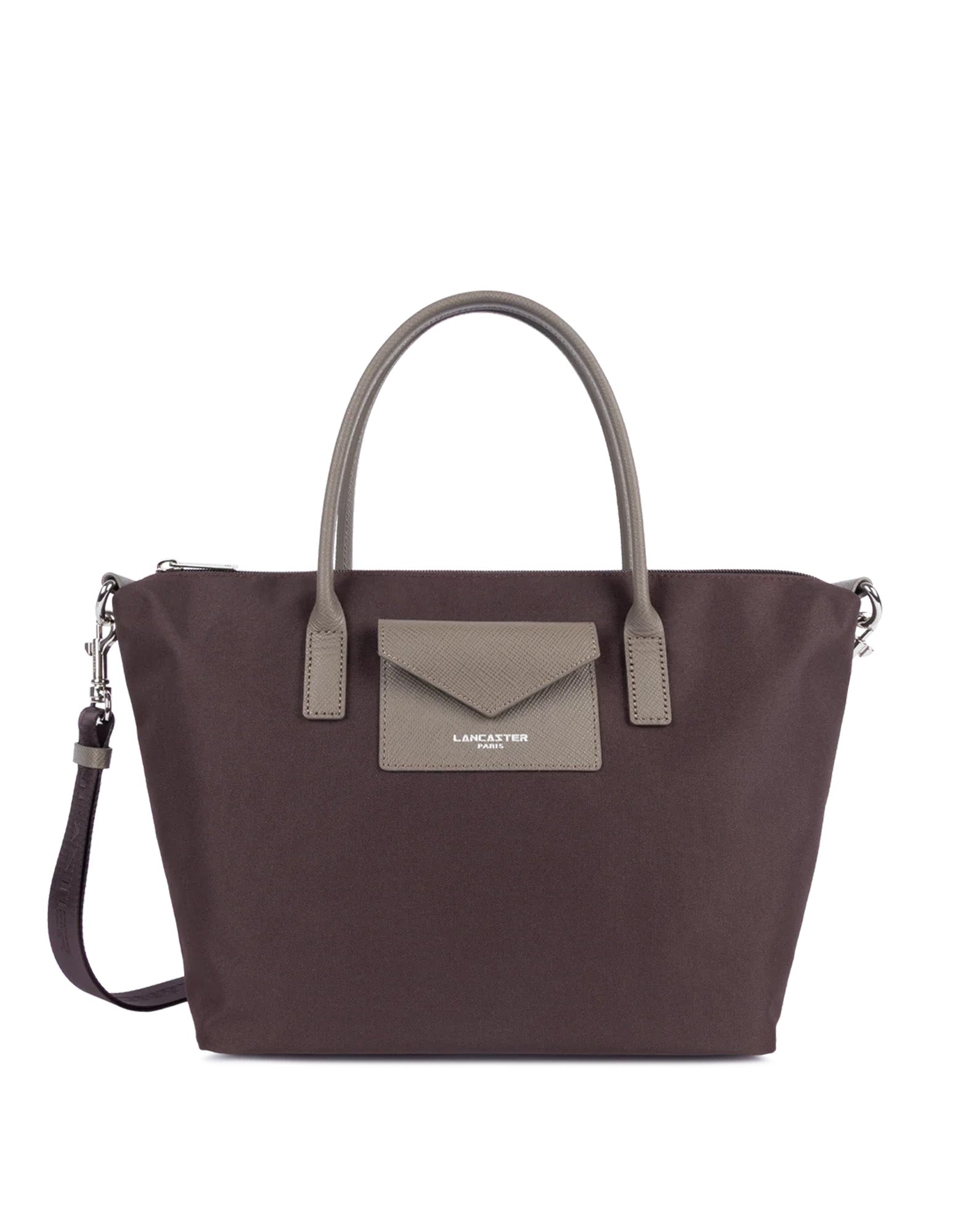 LANCASTER Smart KBA Borsa a Mano Bordeaux-Taupe