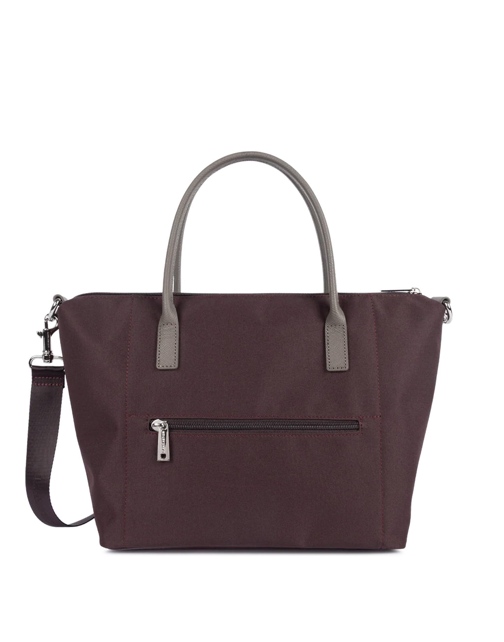 LANCASTER Smart KBA Borsa a Mano Bordeaux-Taupe