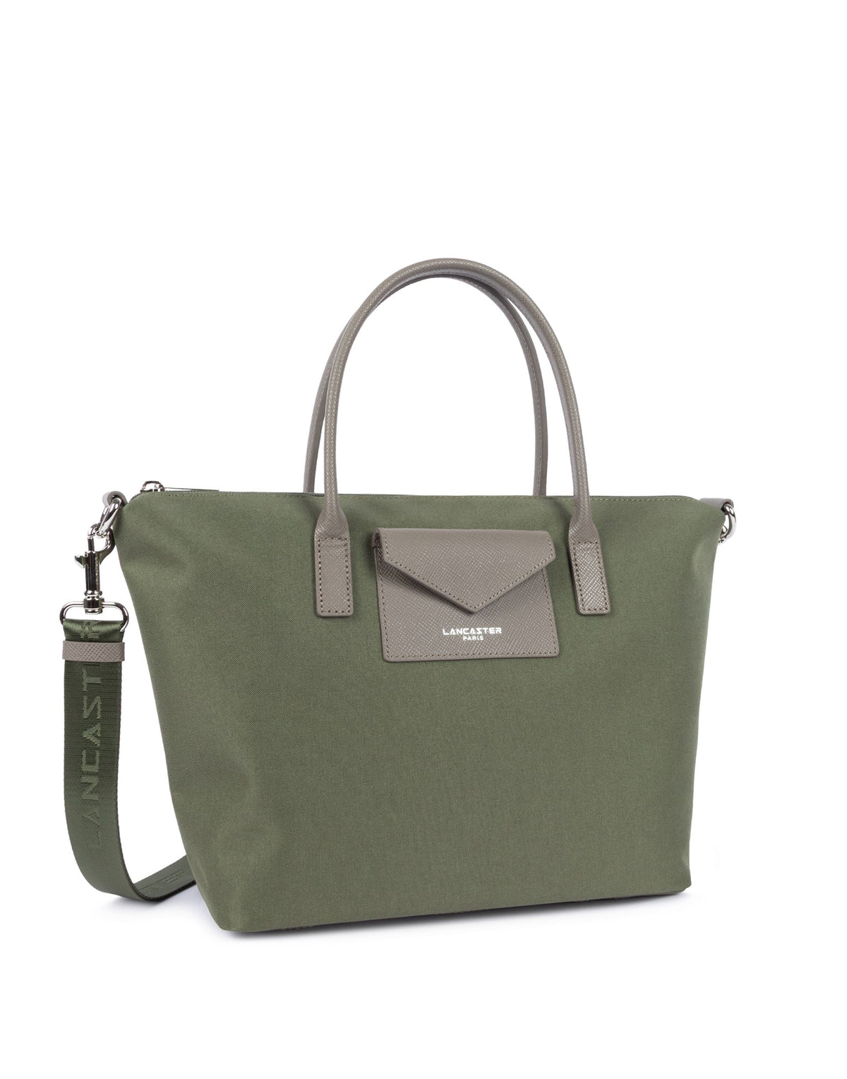 LANCASTER Smart KBA Borsa a Mano Kaki Taupe