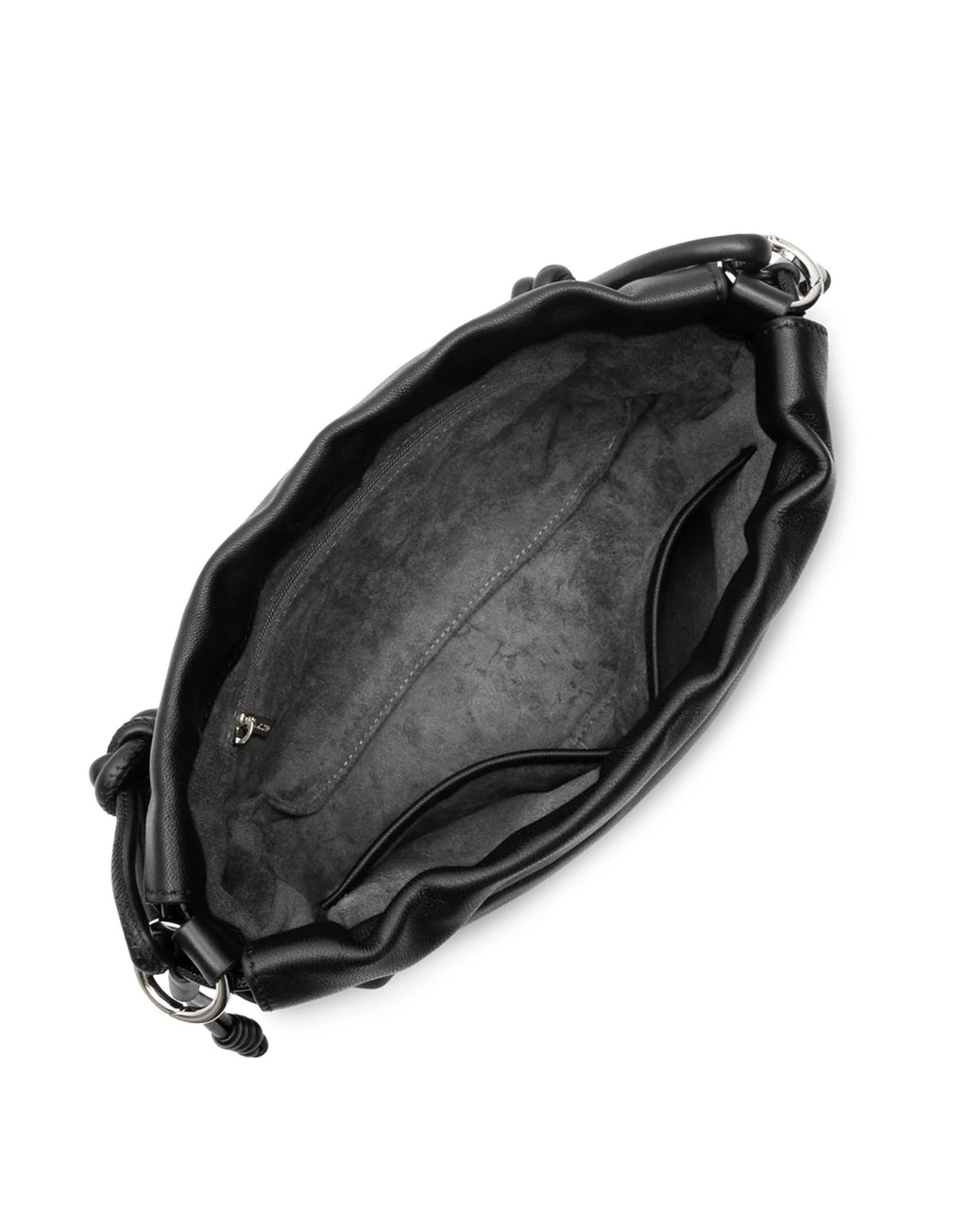LANCASTER Lush Borsa a Tracolla in Pelle di Agnello Noir