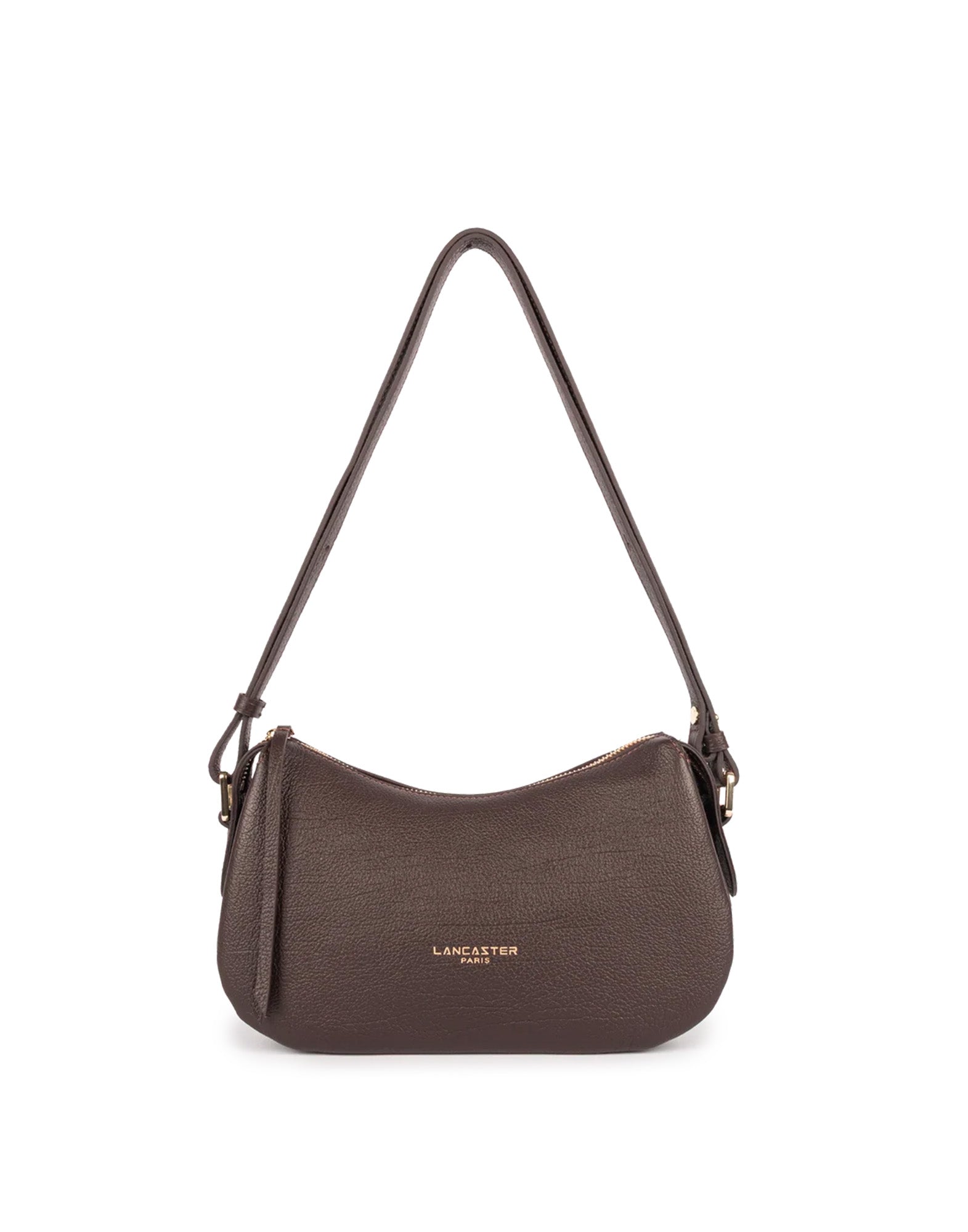 LANCASTER Dune Borsa a Tracolla in Pelle Granata Marron Foncè