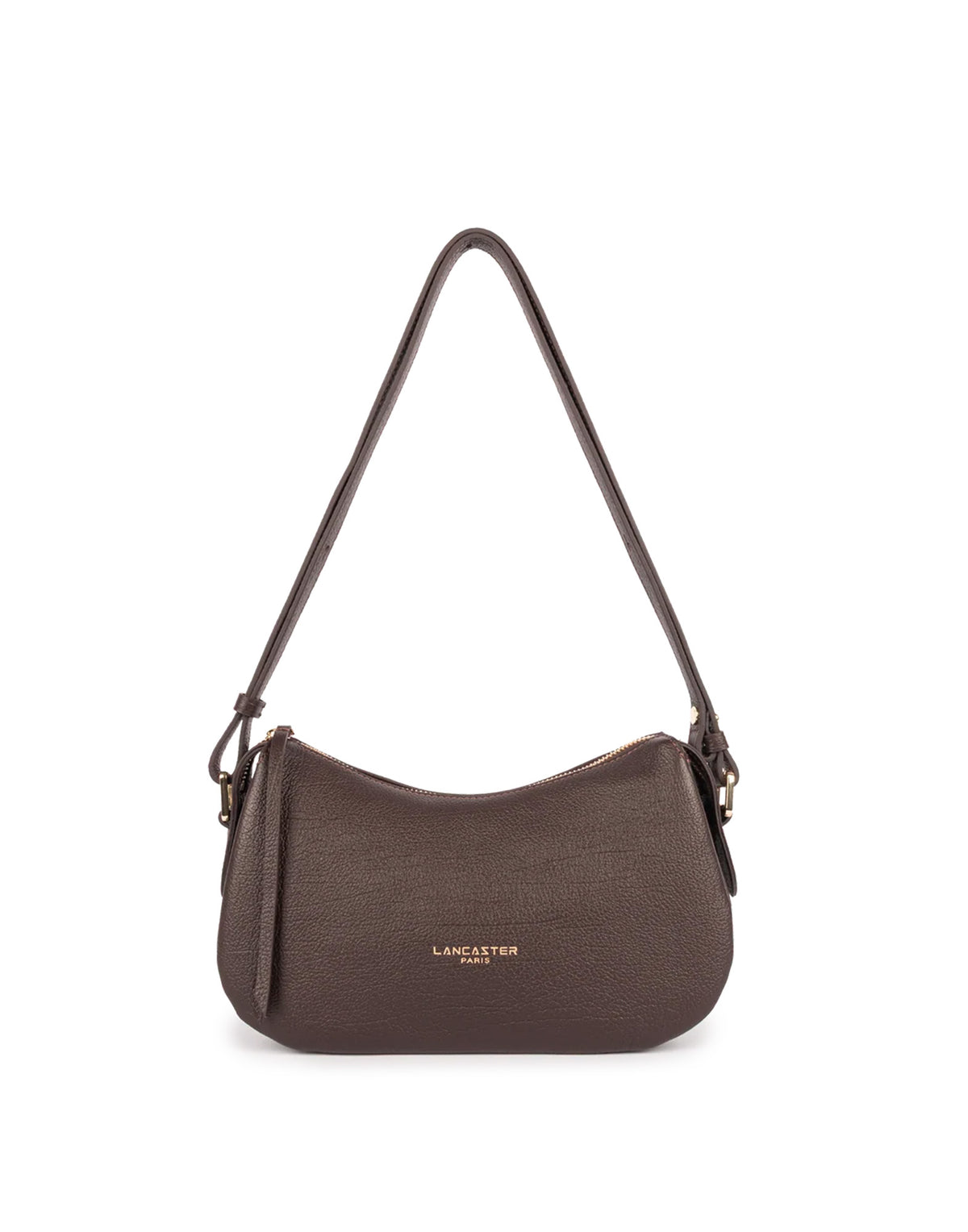 LANCASTER Dune Borsa a Tracolla in Pelle Granata Marron Foncè