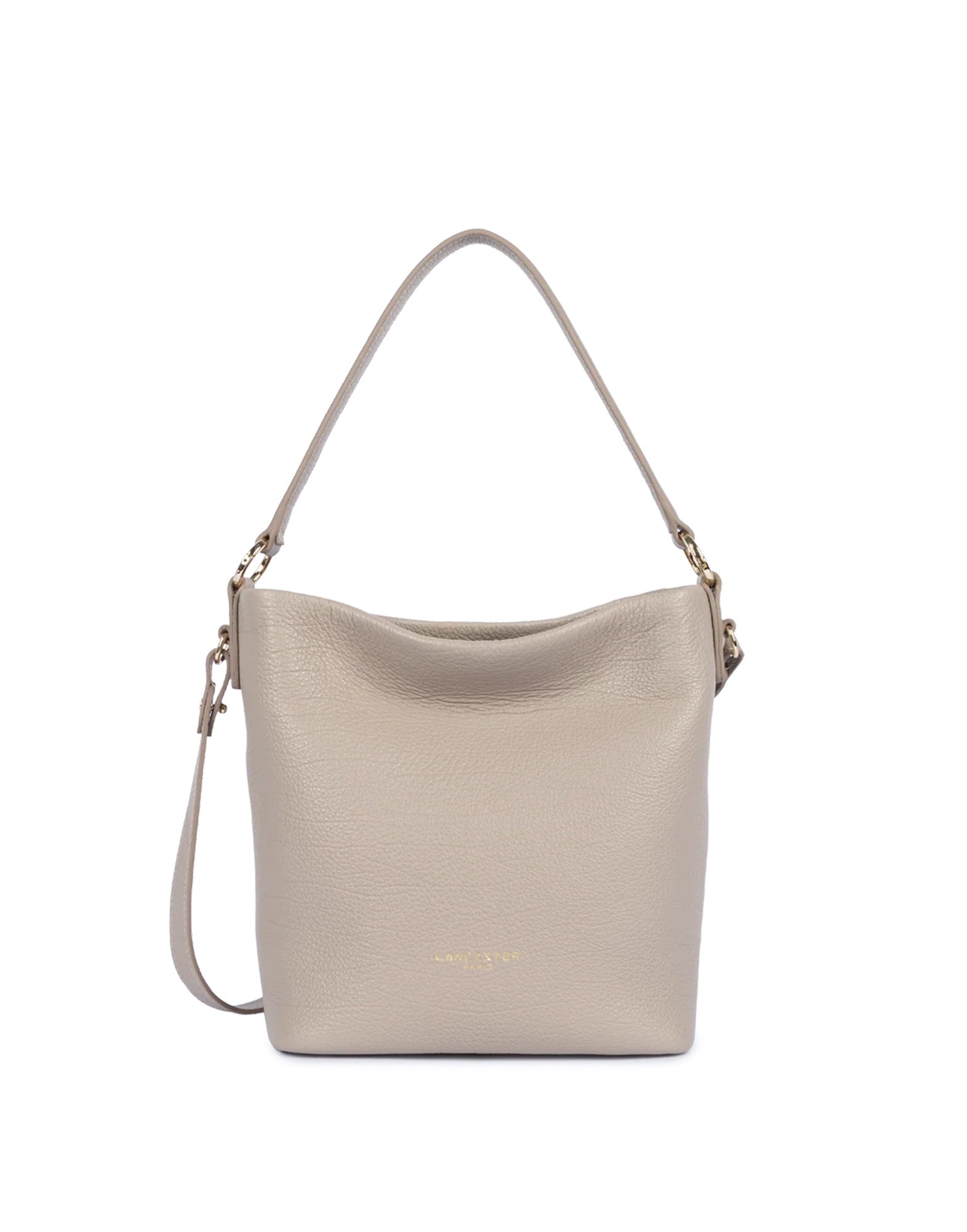 LANCASTER Dune Borsa Secchiello in Pelle Granata Galet