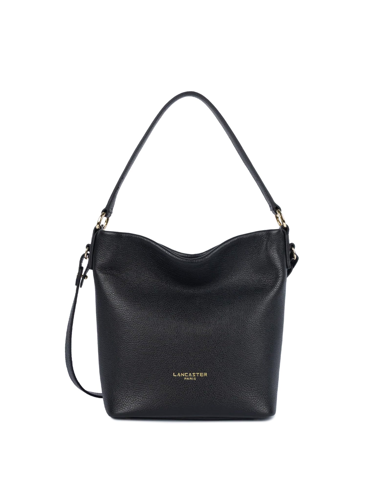 LANCASTER Dune Borsa Secchiello in Pelle Granata Noir