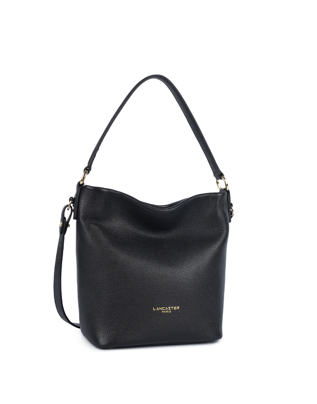 LANCASTER Dune Borsa Secchiello in Pelle Granata Noir
