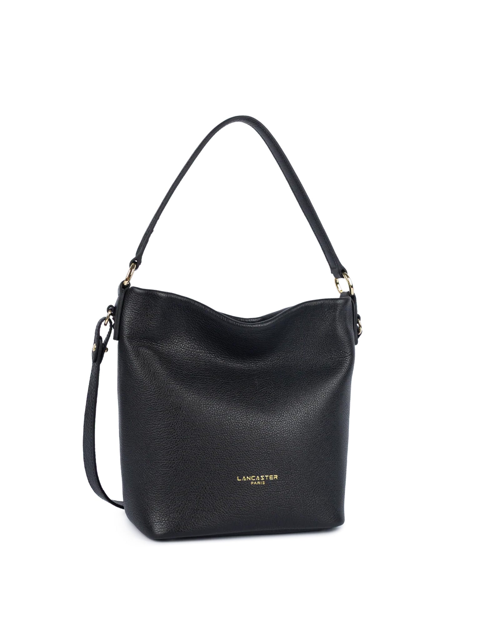 LANCASTER Dune Borsa Secchiello in Pelle Granata Noir