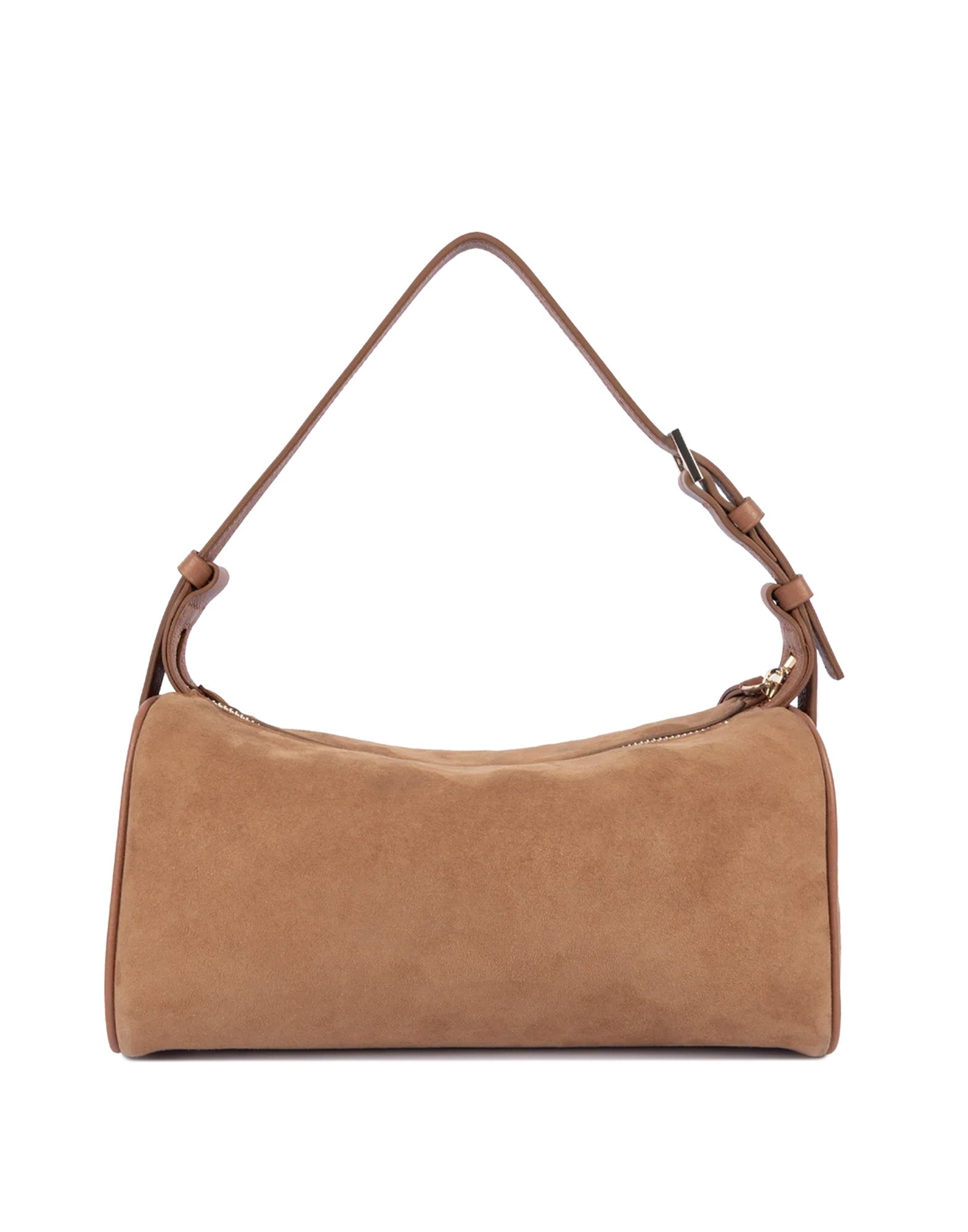 LANCASTER Borsa Rettangolare in Suède Camel