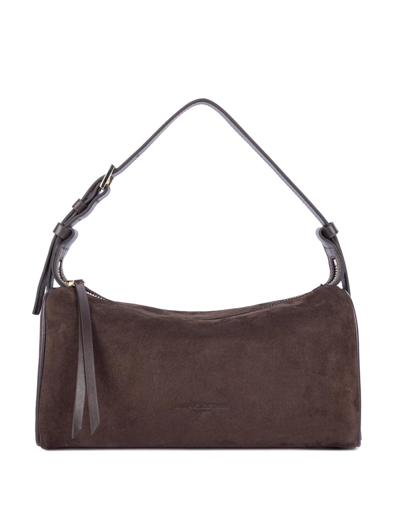 LANCASTER Borsa Rettangolare in Suède Marron