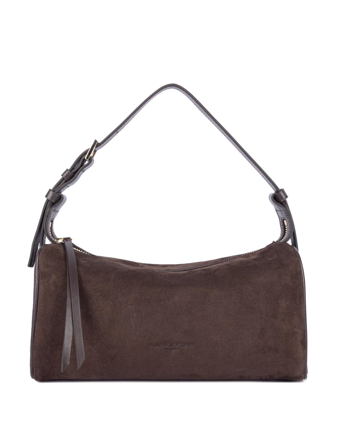 LANCASTER Borsa Rettangolare in Suède Marron