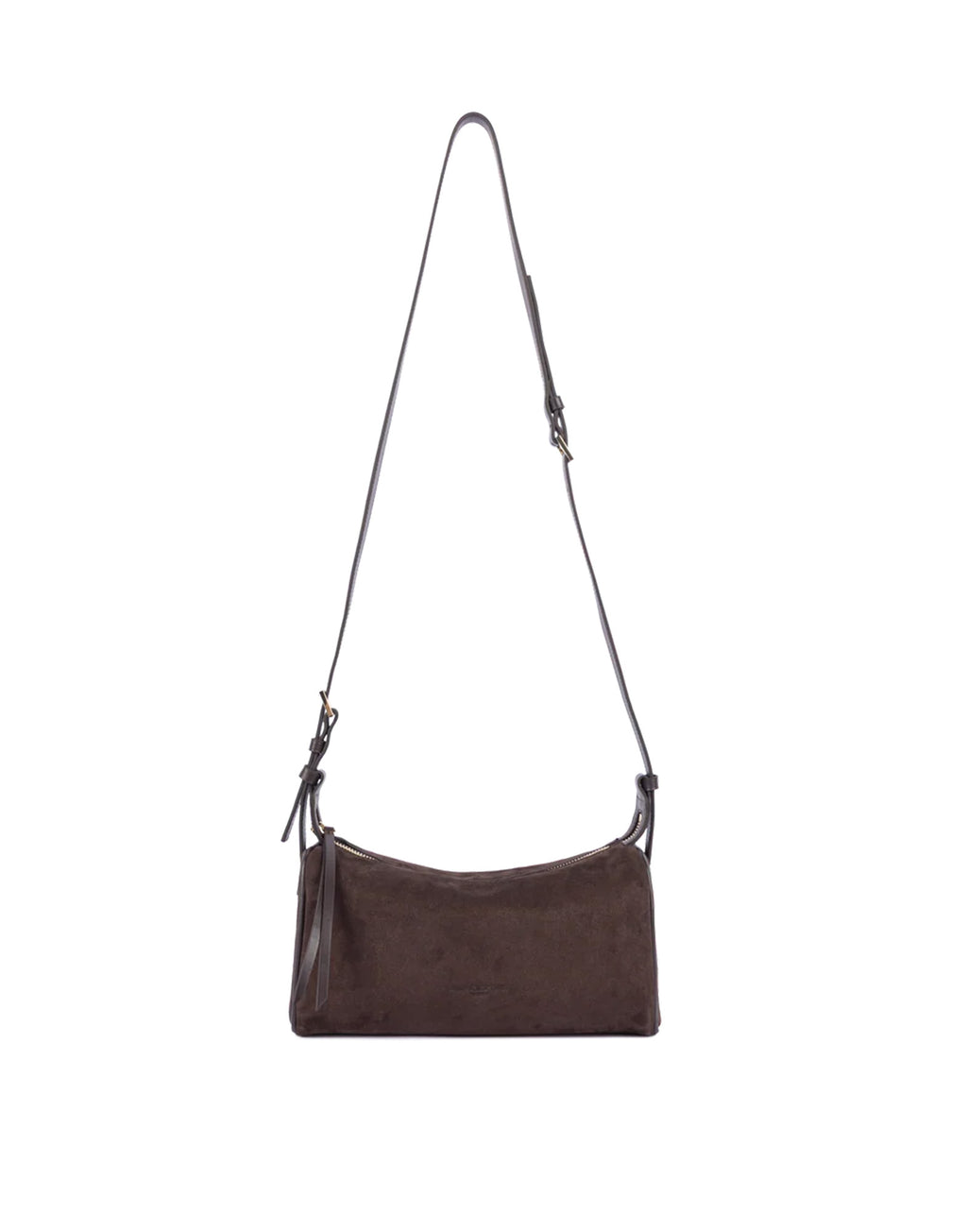 LANCASTER Borsa Rettangolare in Suède Marron