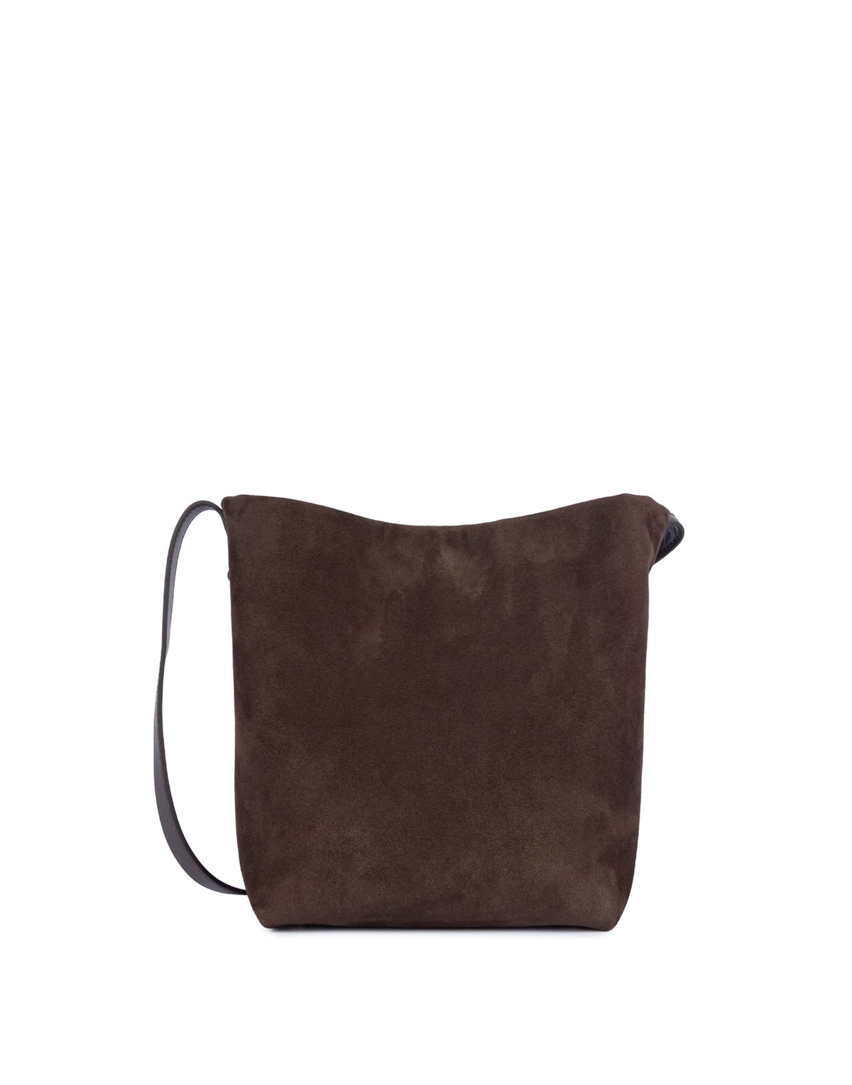 LANCASTER Borsa a Secchiello in Camoscio Marron