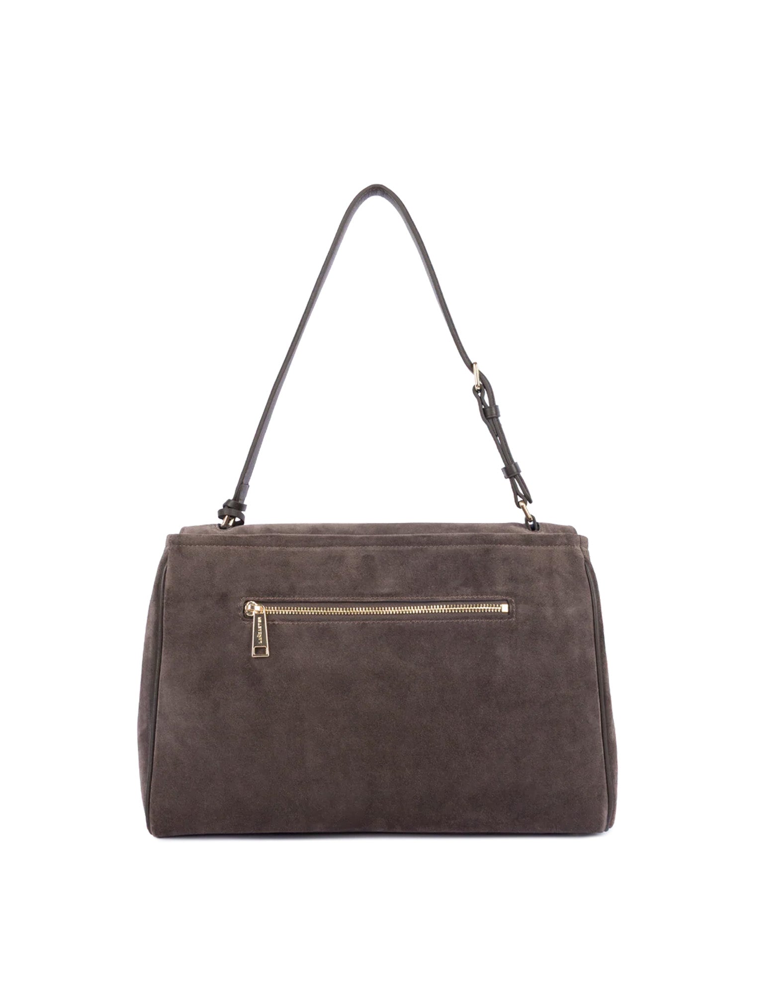 LANCASTER Suède Grace Borsa Shopping a Spalla Marron